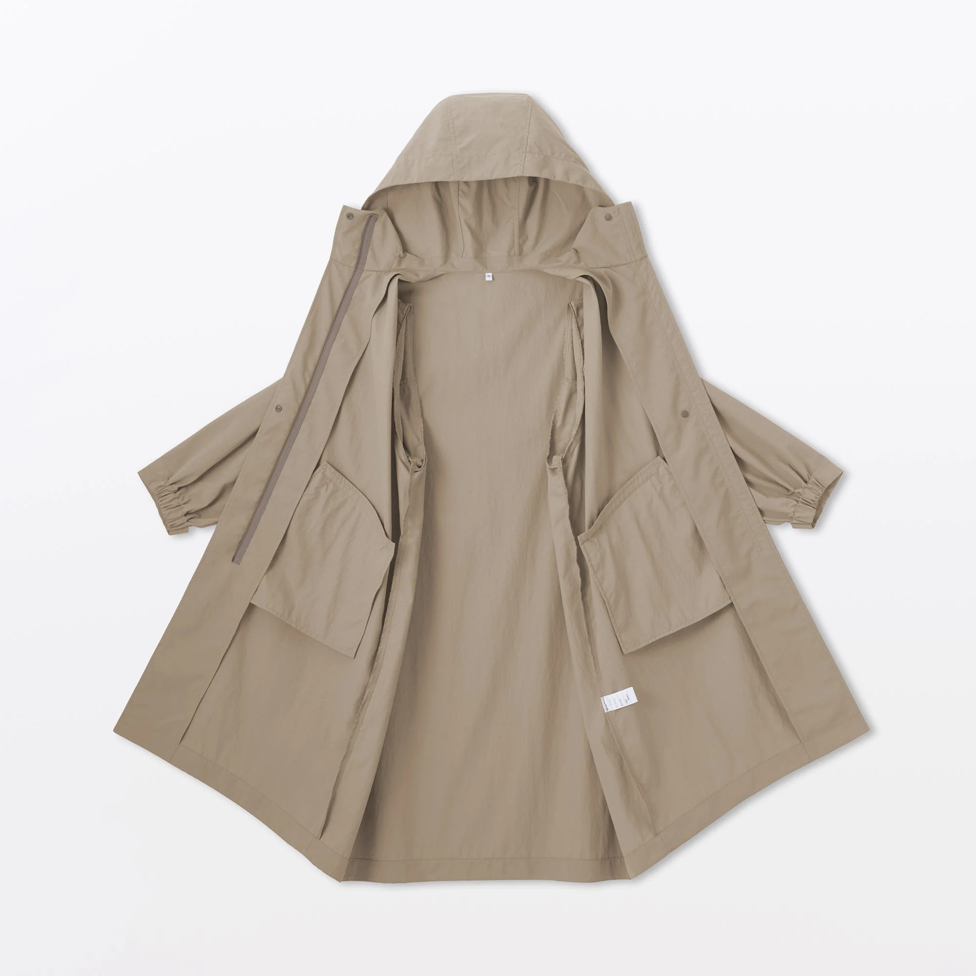 Water Repellent Hooded Long Coat - Image 21