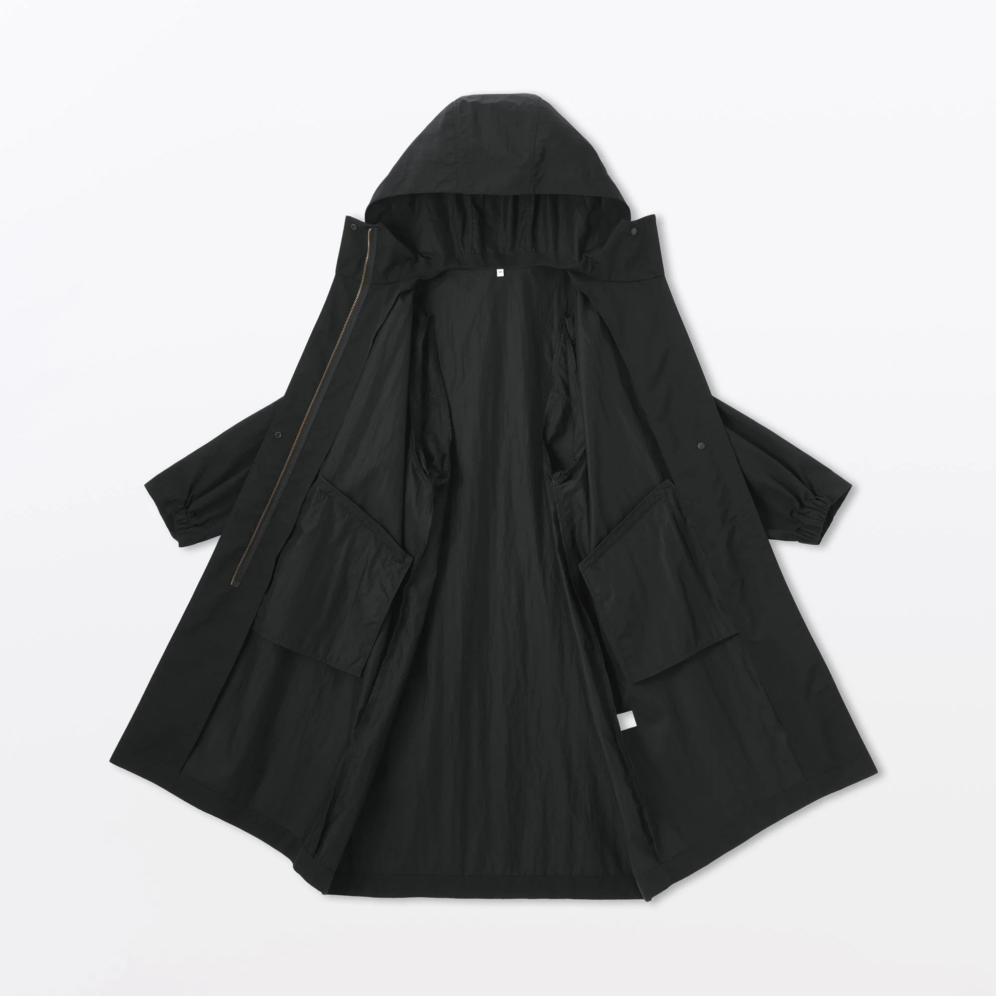 Water Repellent Hooded Long Coat - Image 32