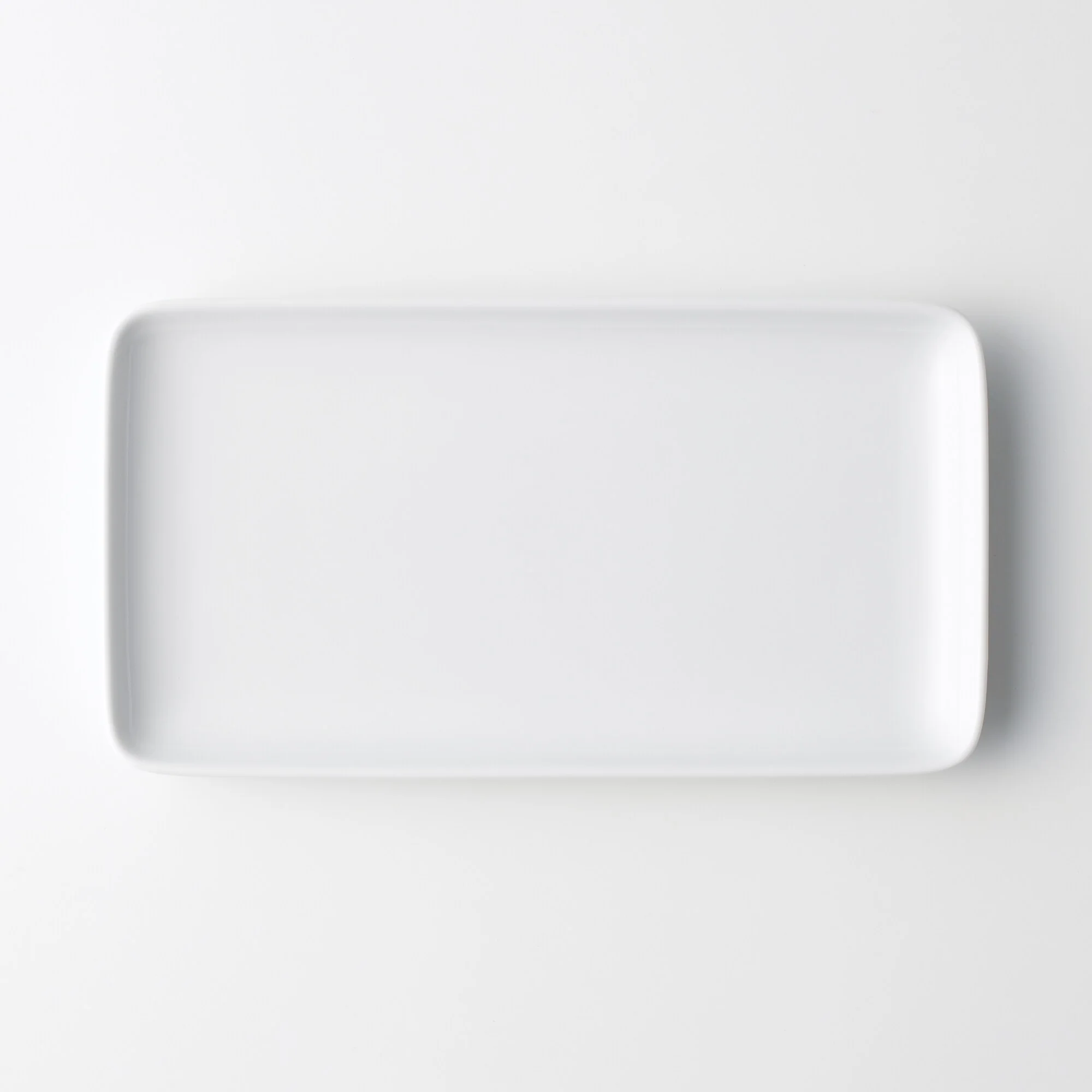 White Porcelain Rectangle Dish - Image 3