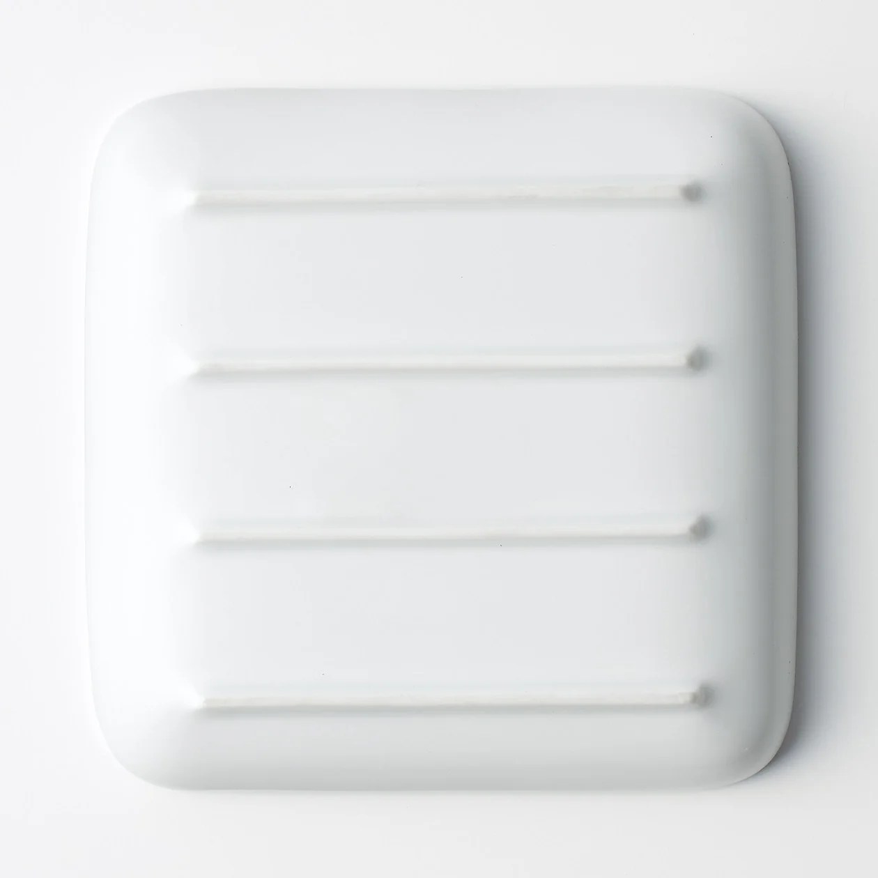 White Porcelain Square Dish - Image 4