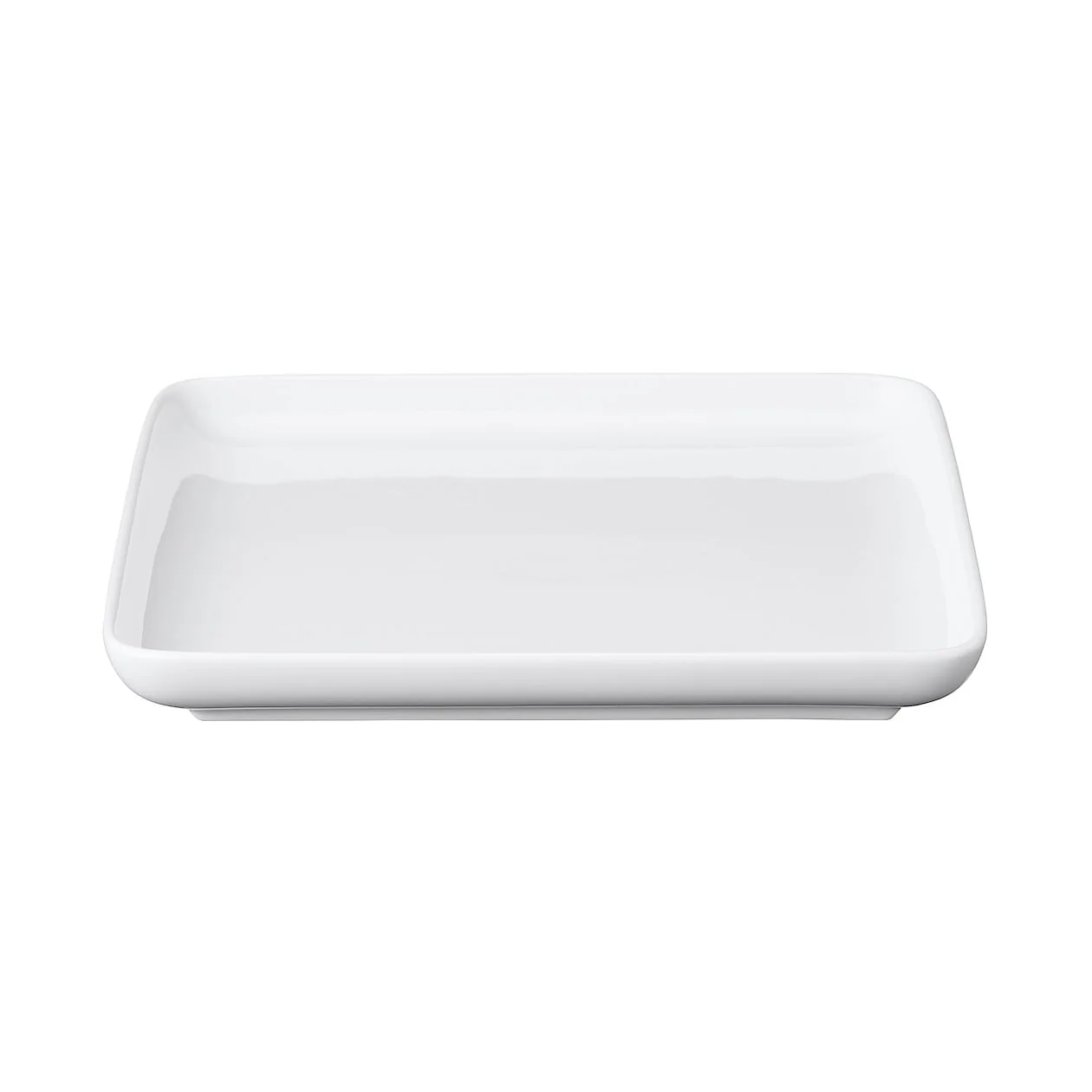 White Porcelain Square Dish - Image 7