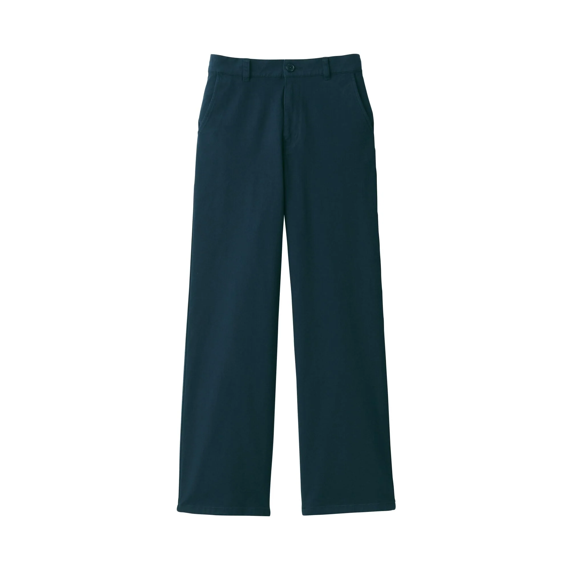 Women's 4-Way Stretch Chino Wide Straight Pants (L 32inch / 82cm) - Image 32