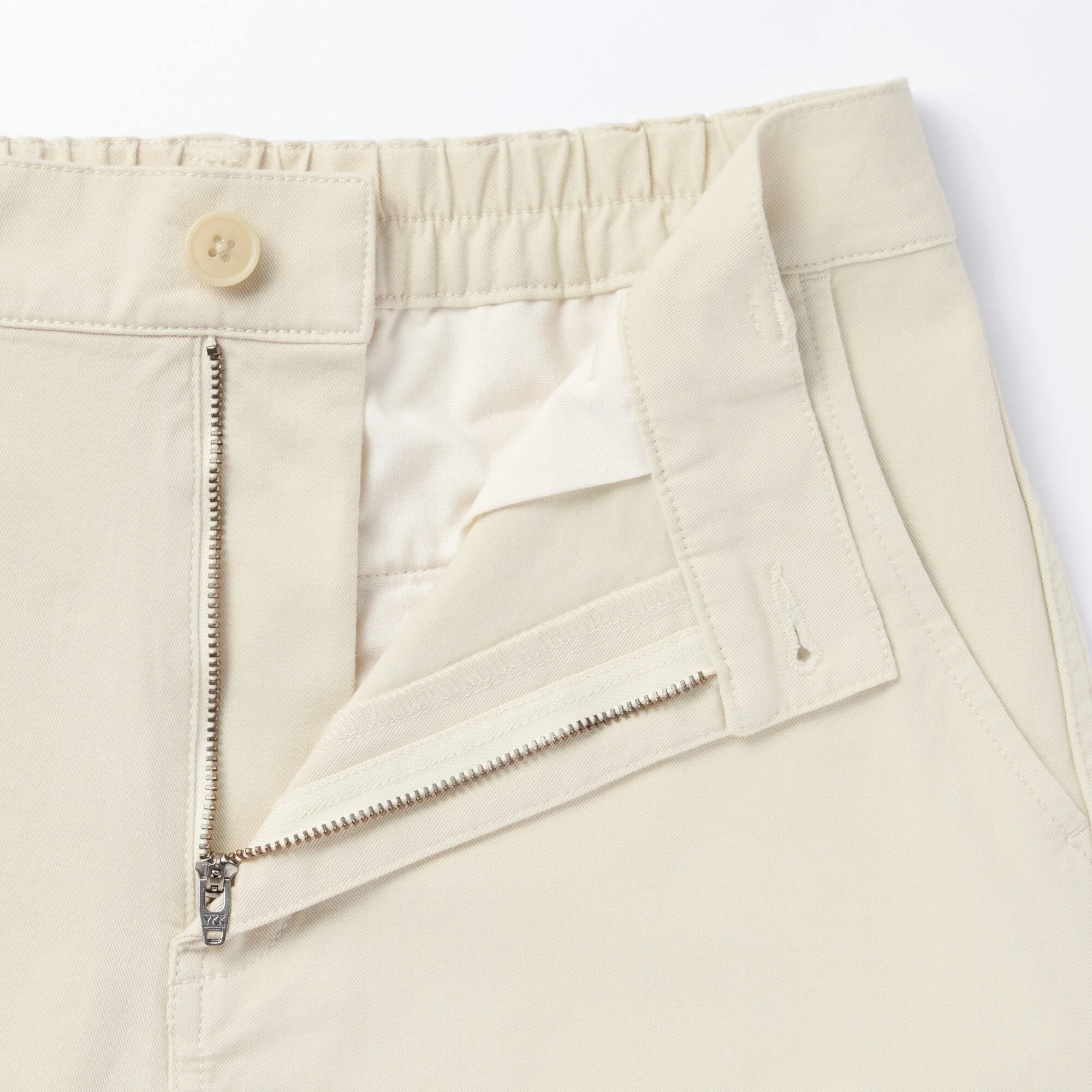 Women's 4-Way Stretch Chino Wide Straight Pants (L 32inch / 82cm) - Image 9