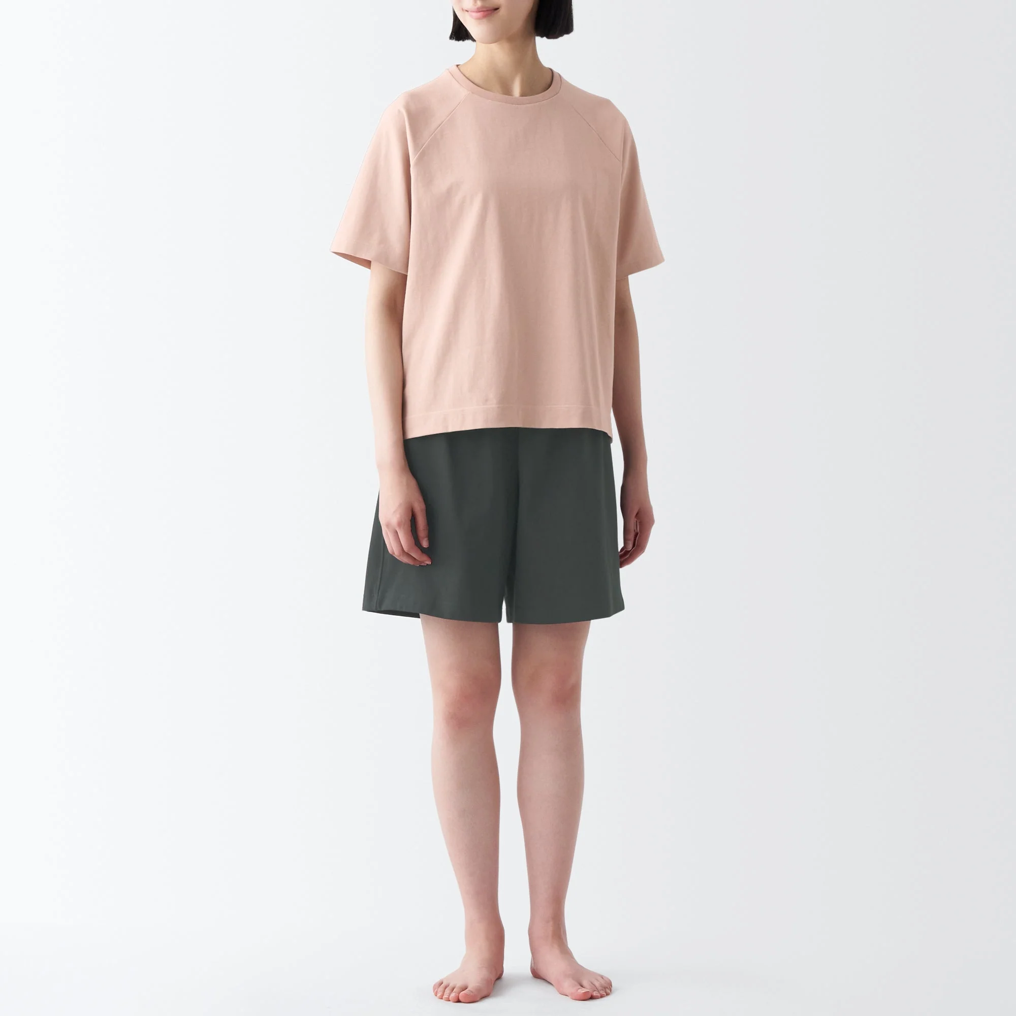 Women's Heavyweight Jersey Short Sleeve Loungewear Set