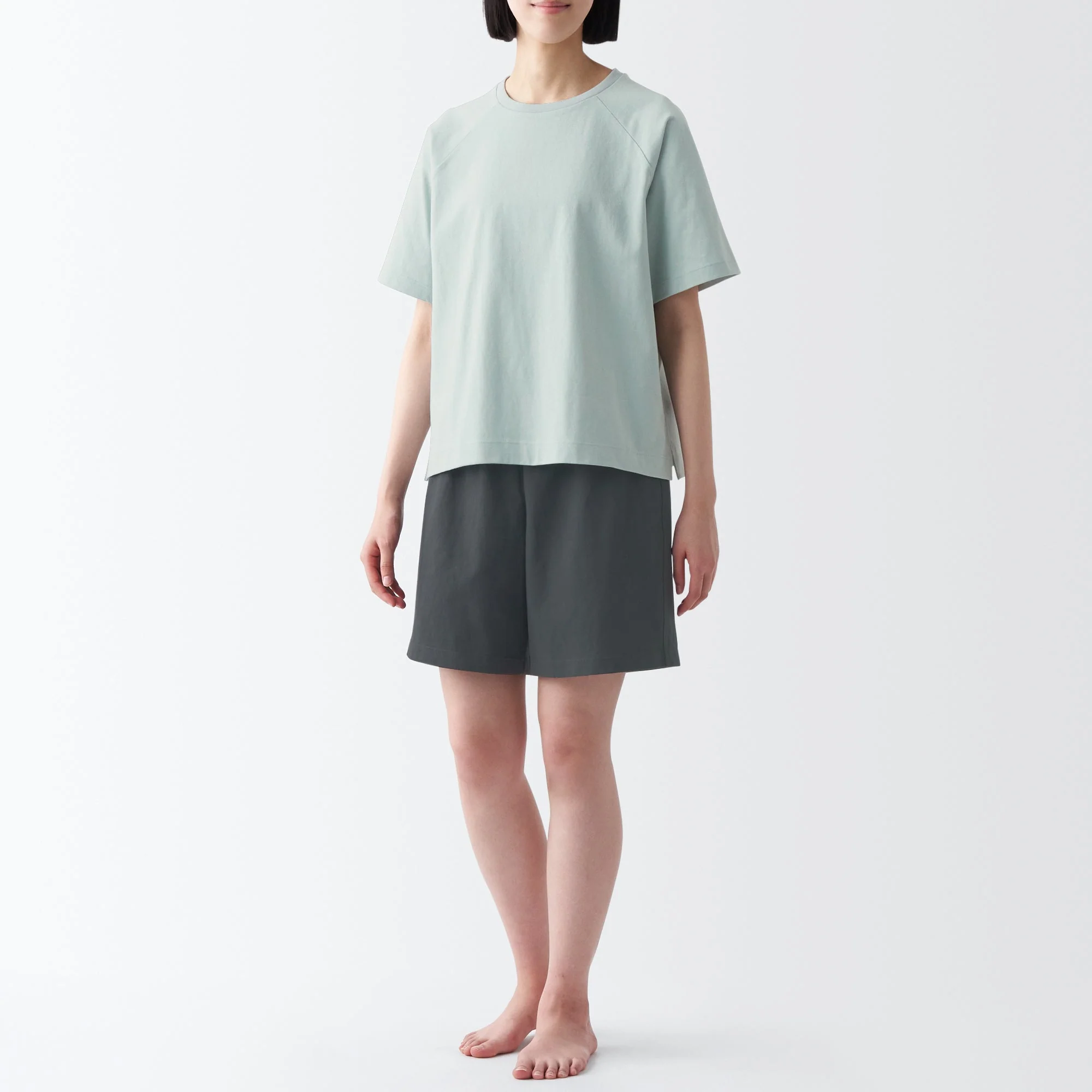 Women's Heavyweight Jersey Short Sleeve Loungewear Set - Image 23