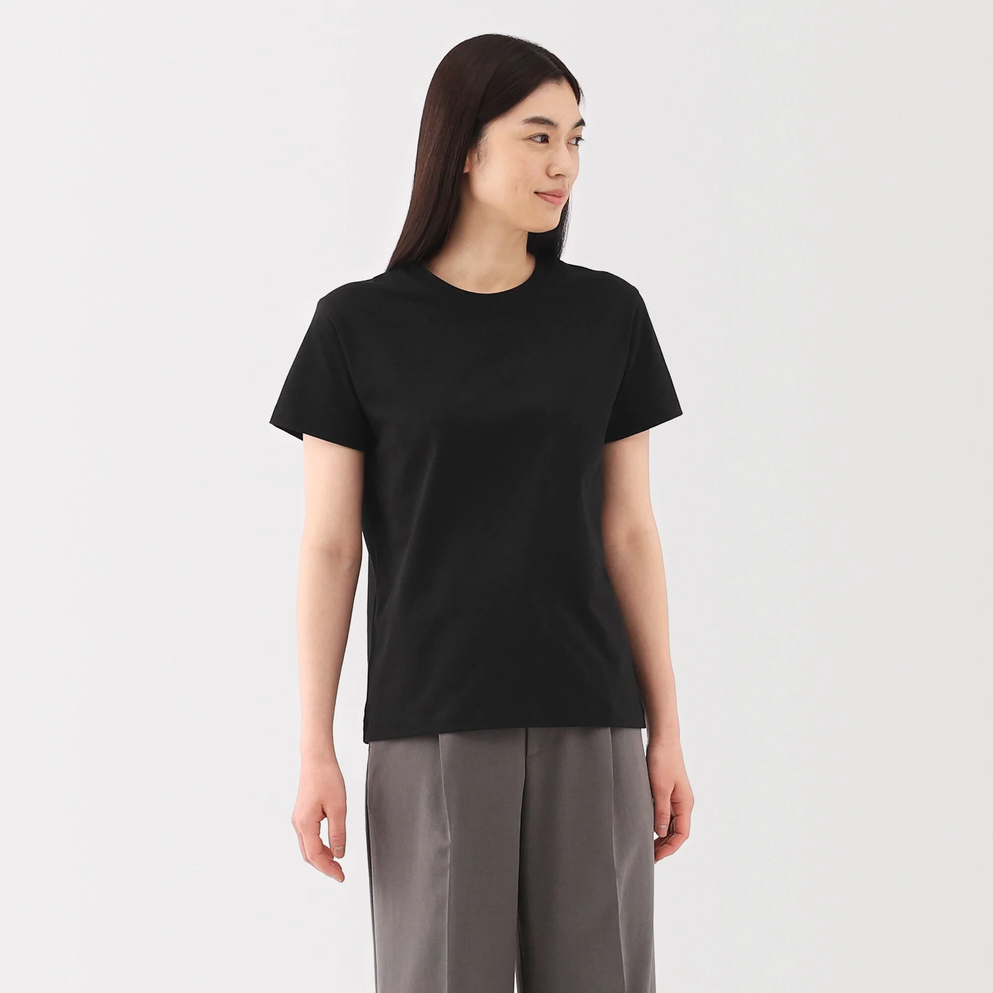 Women's Jersey Crew Neck Short Sleeve T-Shirt - Image 27