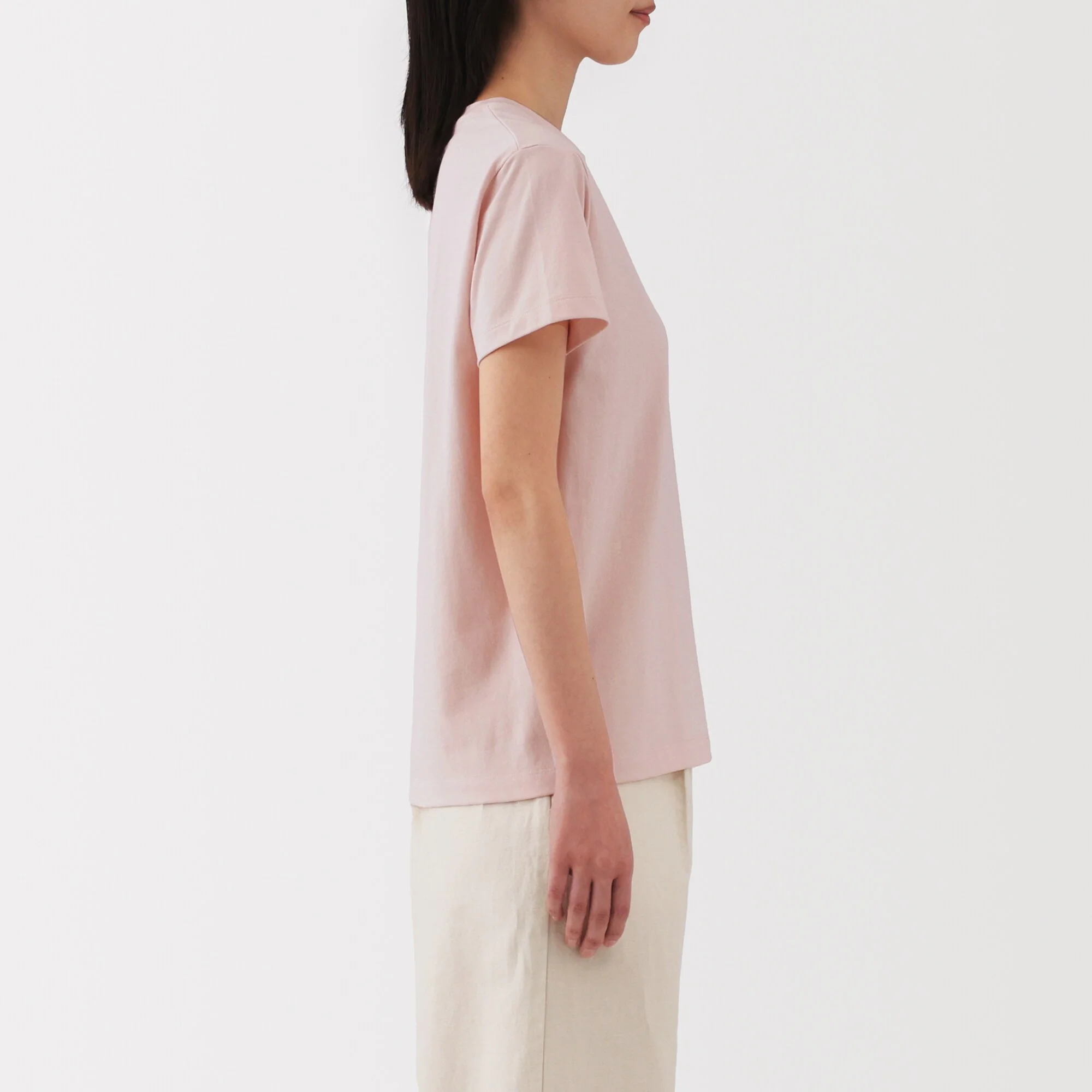 Women's Jersey Crew Neck Short Sleeve T-Shirt - Image 37