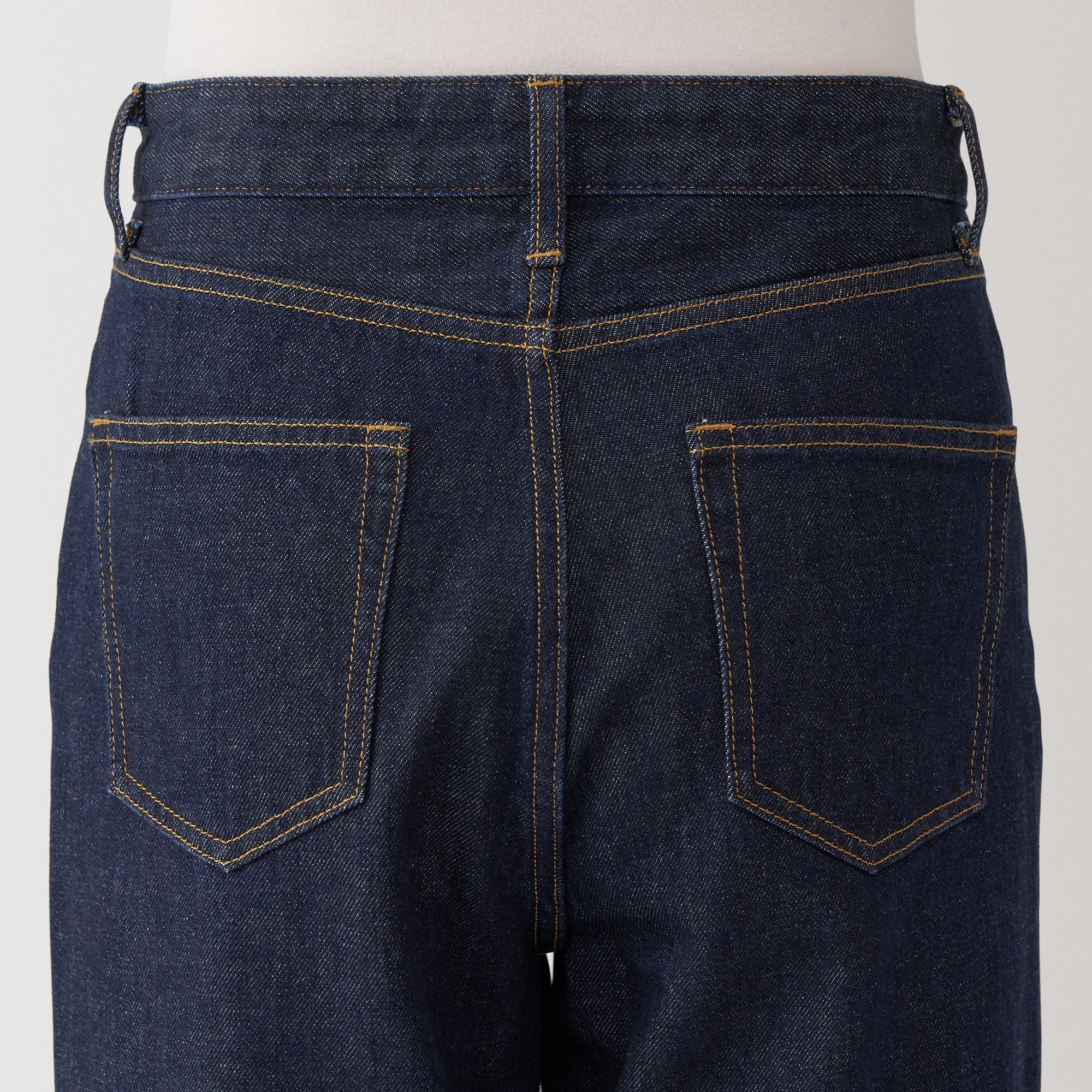 Women's Kapok Blend Denim Straight Pants - Image 17