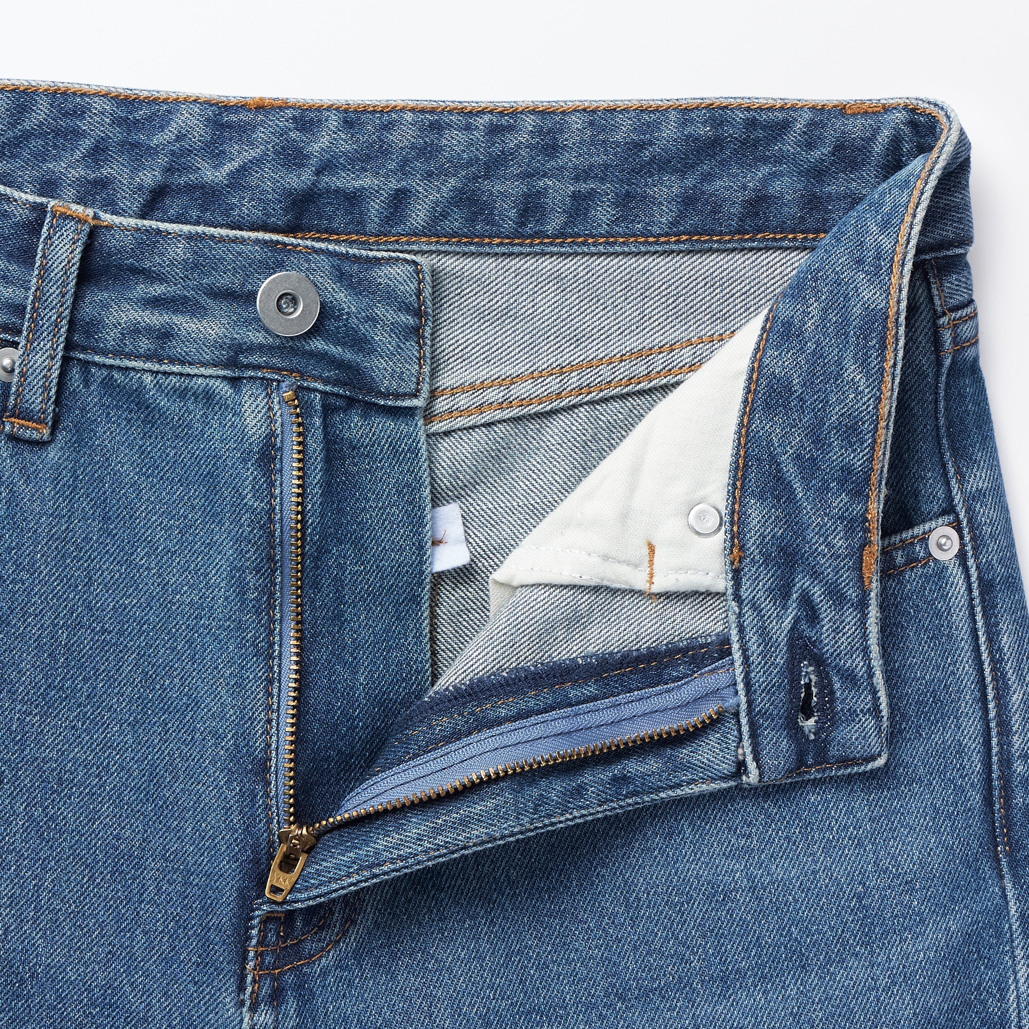Women's Kapok Blend Denim Straight Pants - Image 9