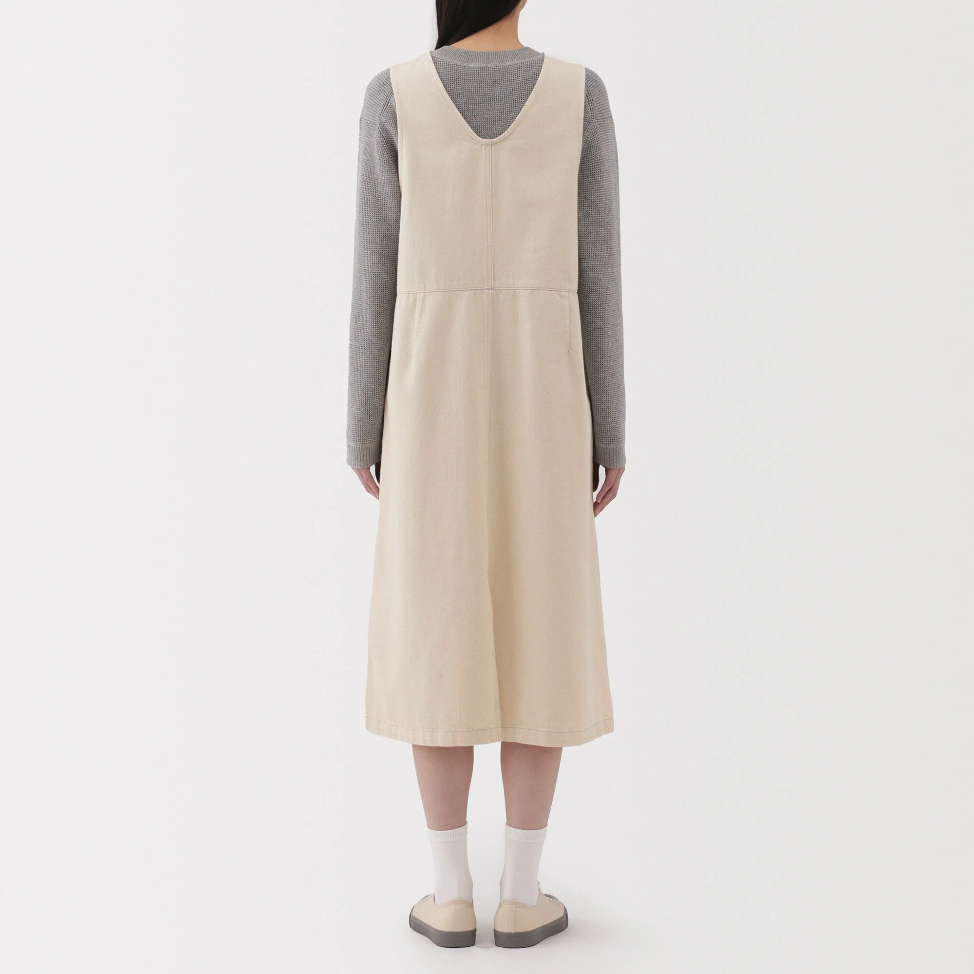 Women's Kapok Blend Jumper Dress - Image 6