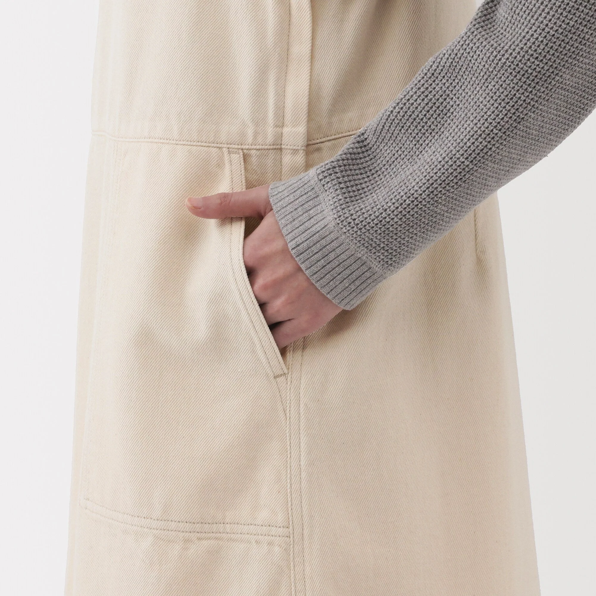 Women's Kapok Blend Jumper Dress - Image 8