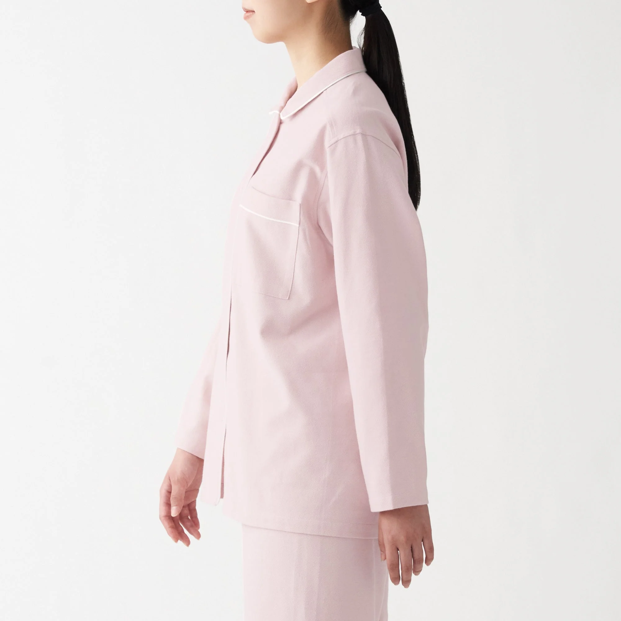 Women's Organic Cotton Side Seamless Flannel Pajamas - Image 19