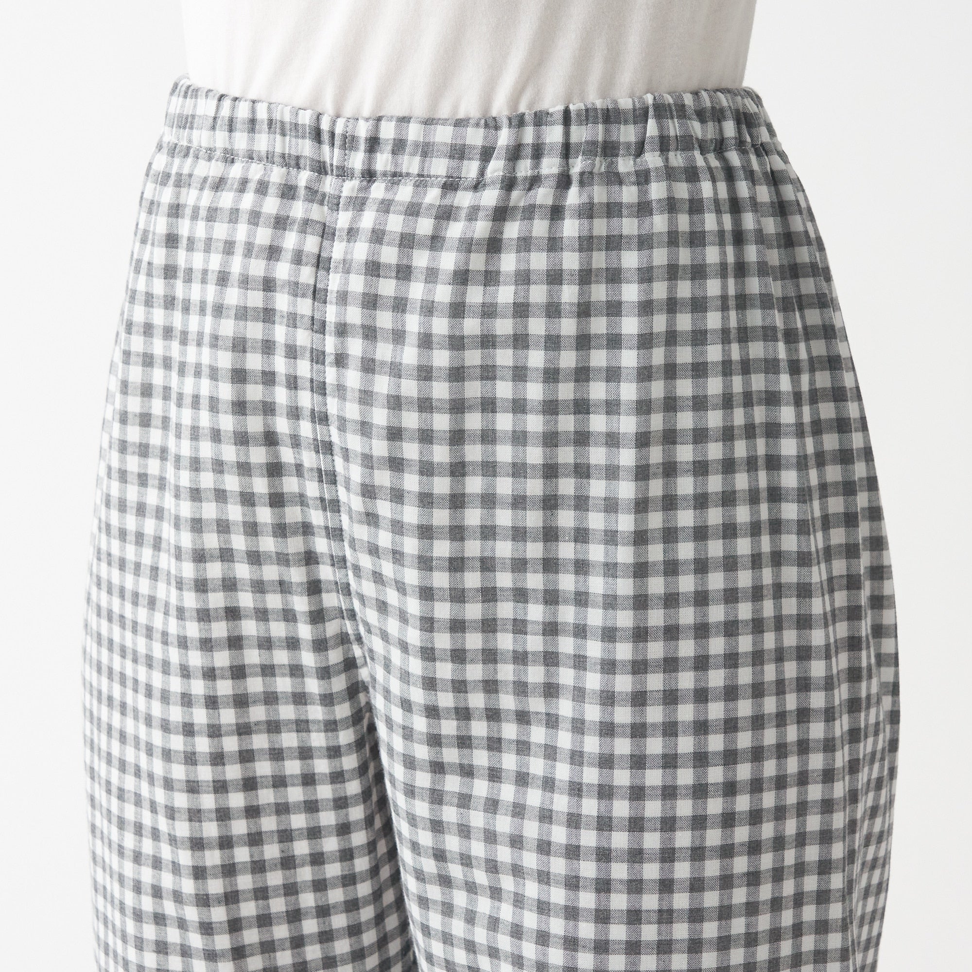 Women's Organic Cotton Side Seamless Stand Collar Pajamas - Image 29
