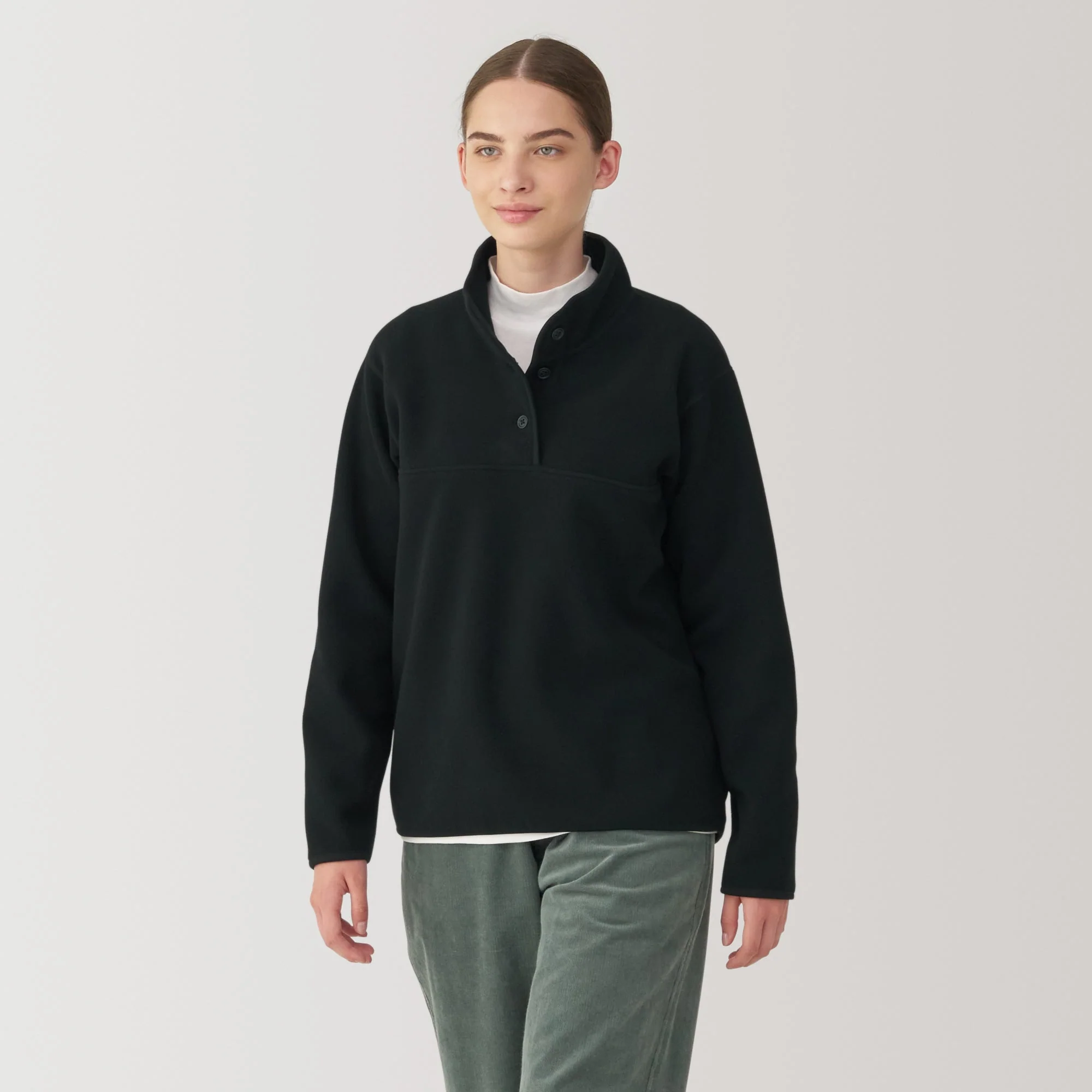 Women's Recyclable Fleece Pullover - Image 3