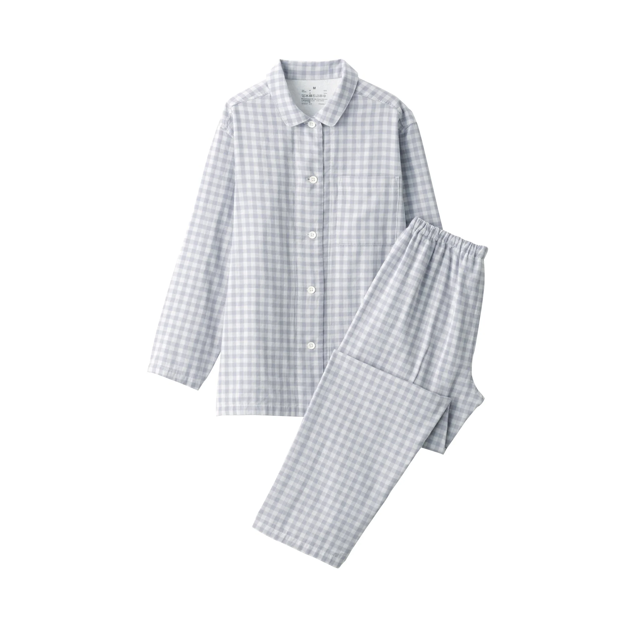 Women's Side Seamless Double Gauze Pajamas - Image 12