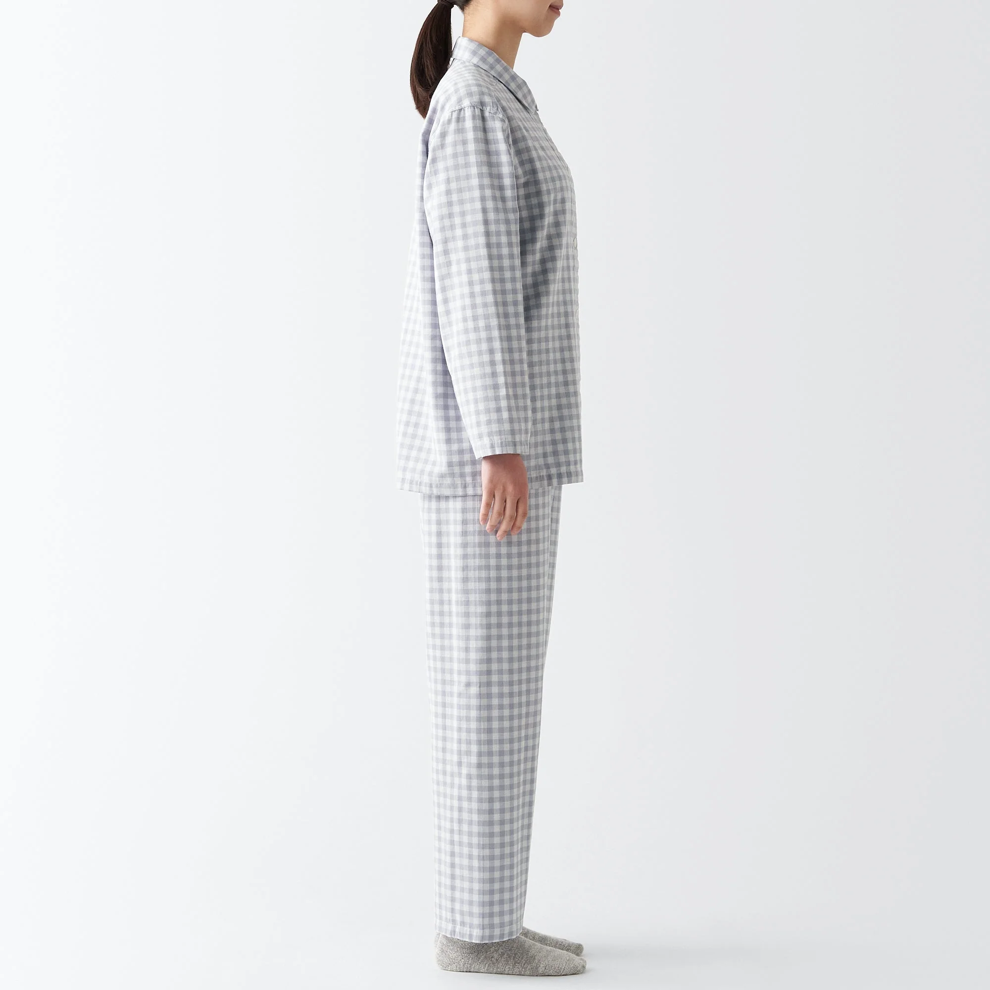 Women's Side Seamless Double Gauze Pajamas - Image 15