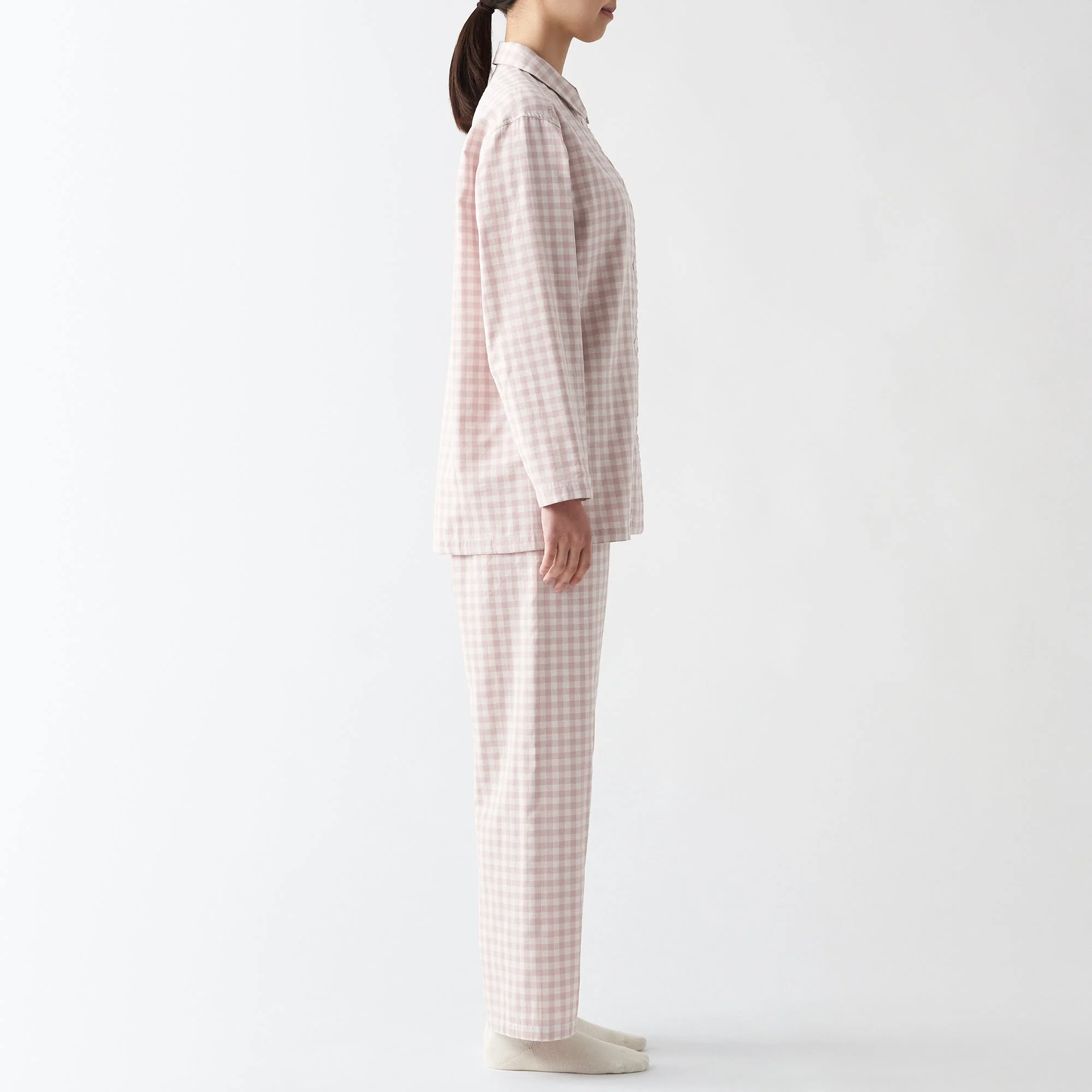 Women's Side Seamless Double Gauze Pajamas - Image 6