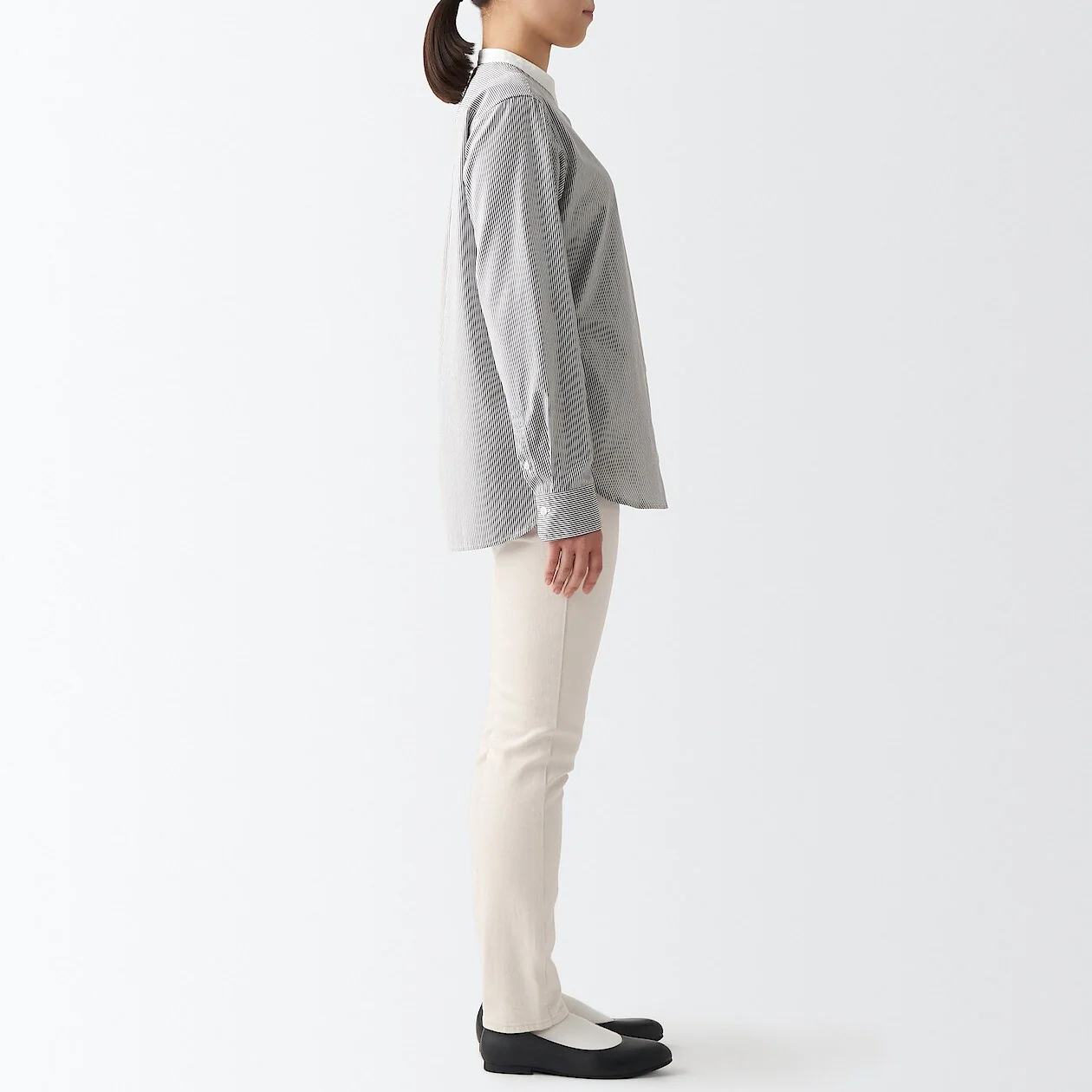 Women's Stretch Slim Denim Pants Natural - Image 5