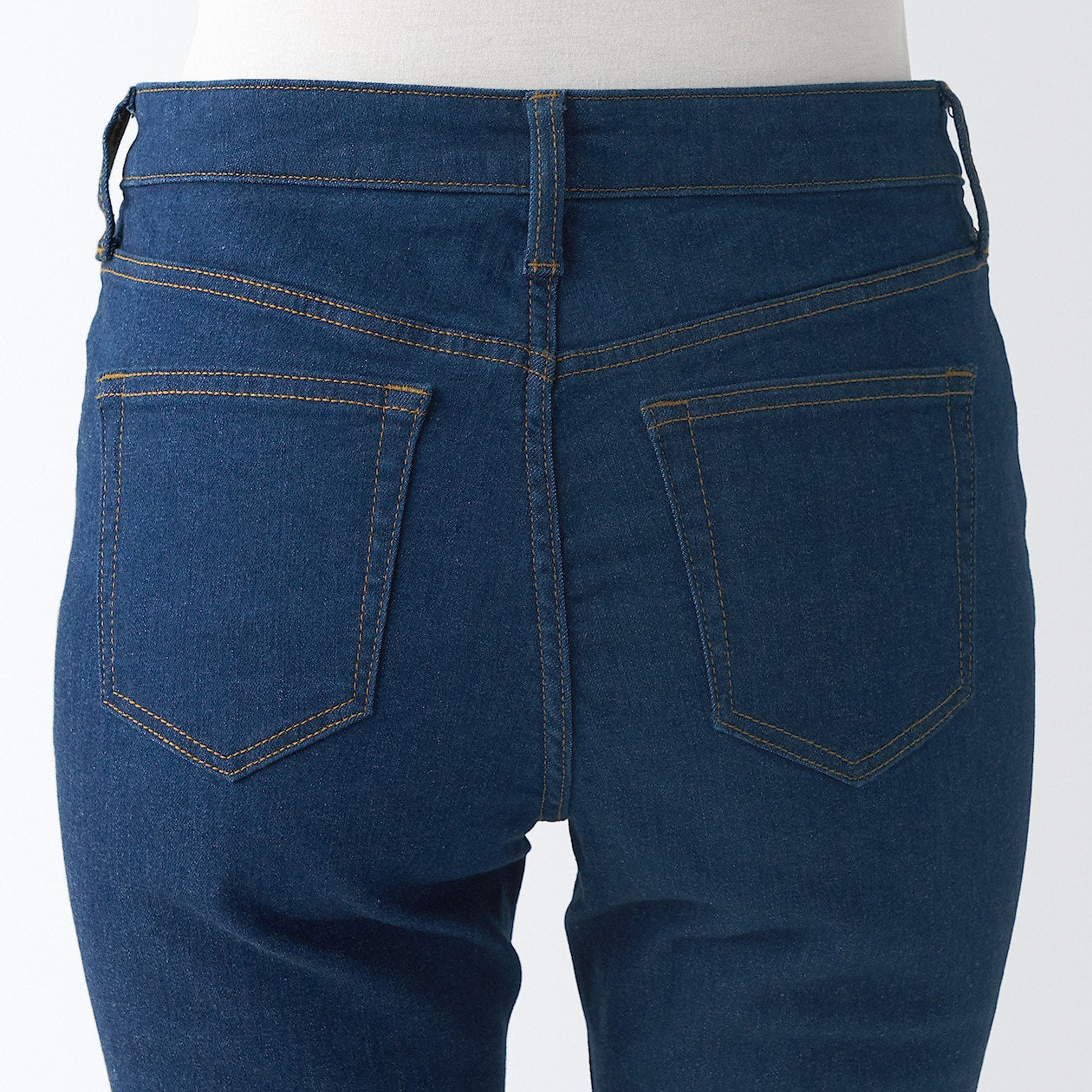 Women's Super Stretch Denim Skinny Pants Blue - Image 8
