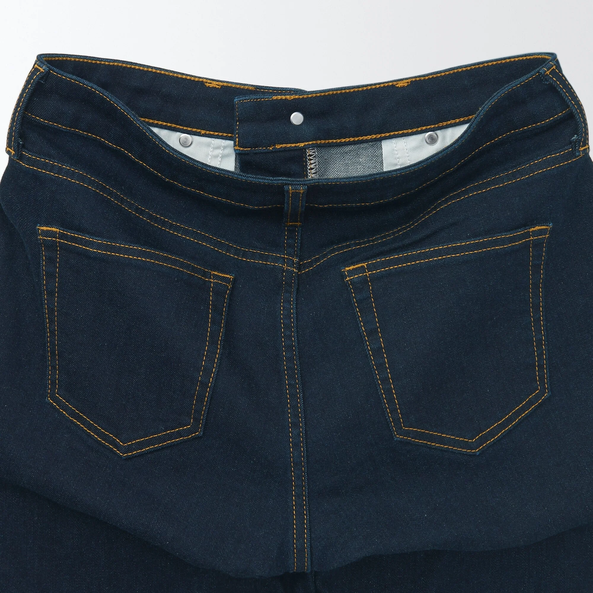 Women's Super Stretch Denim Skinny Pants Dark Navy - Image 10