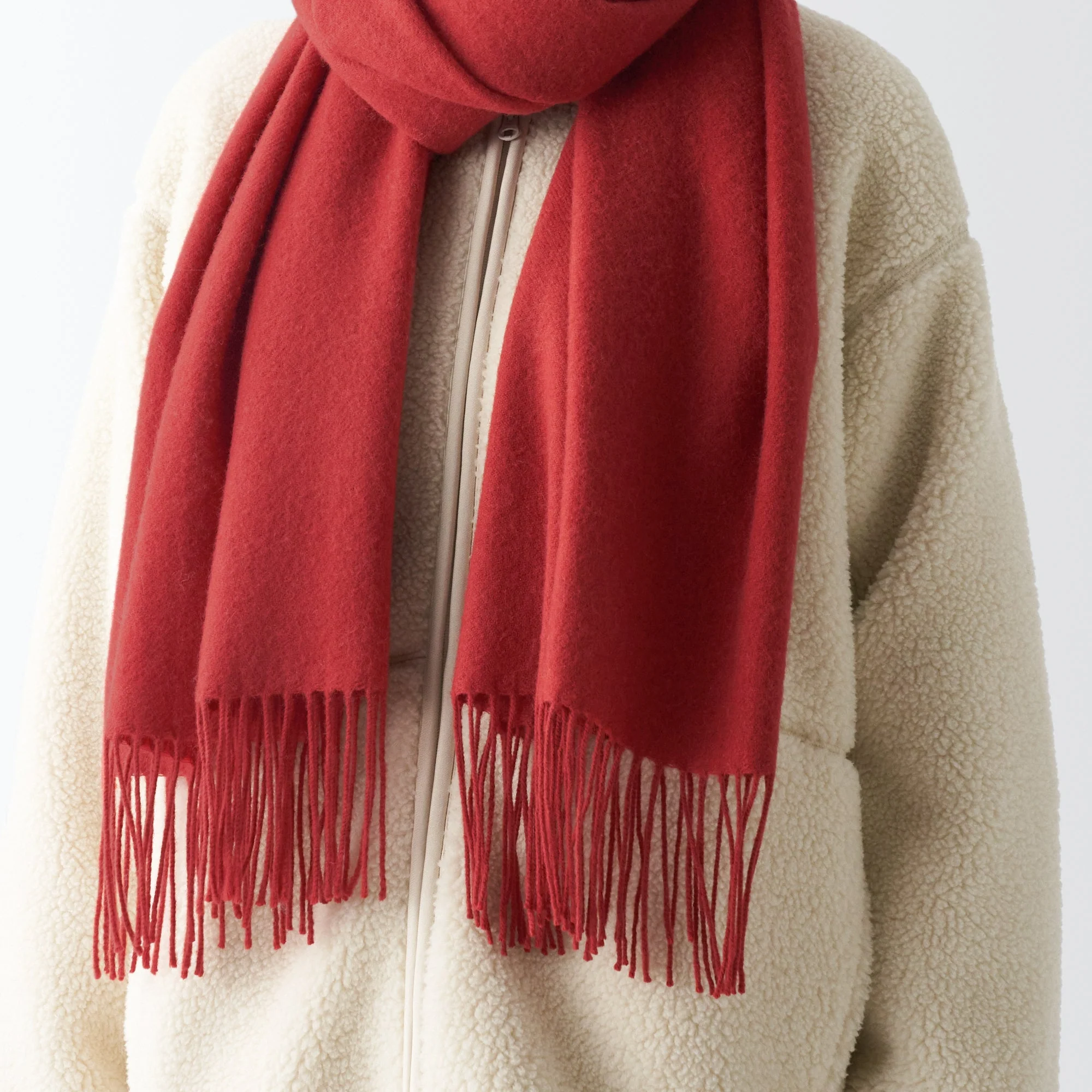 Wool 2-way Large Stole - Image 26