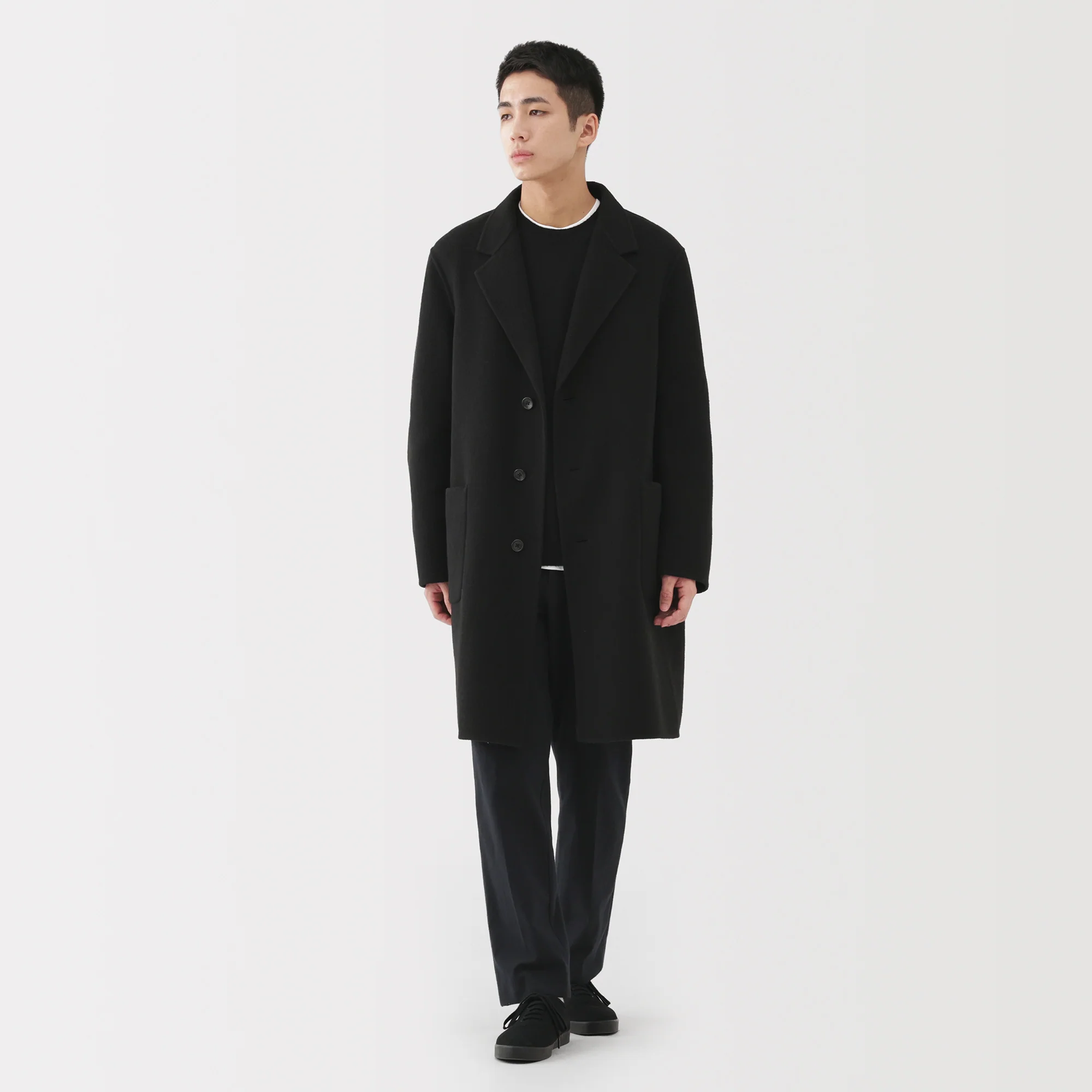 Wool Blend Chester Coat - Image 12