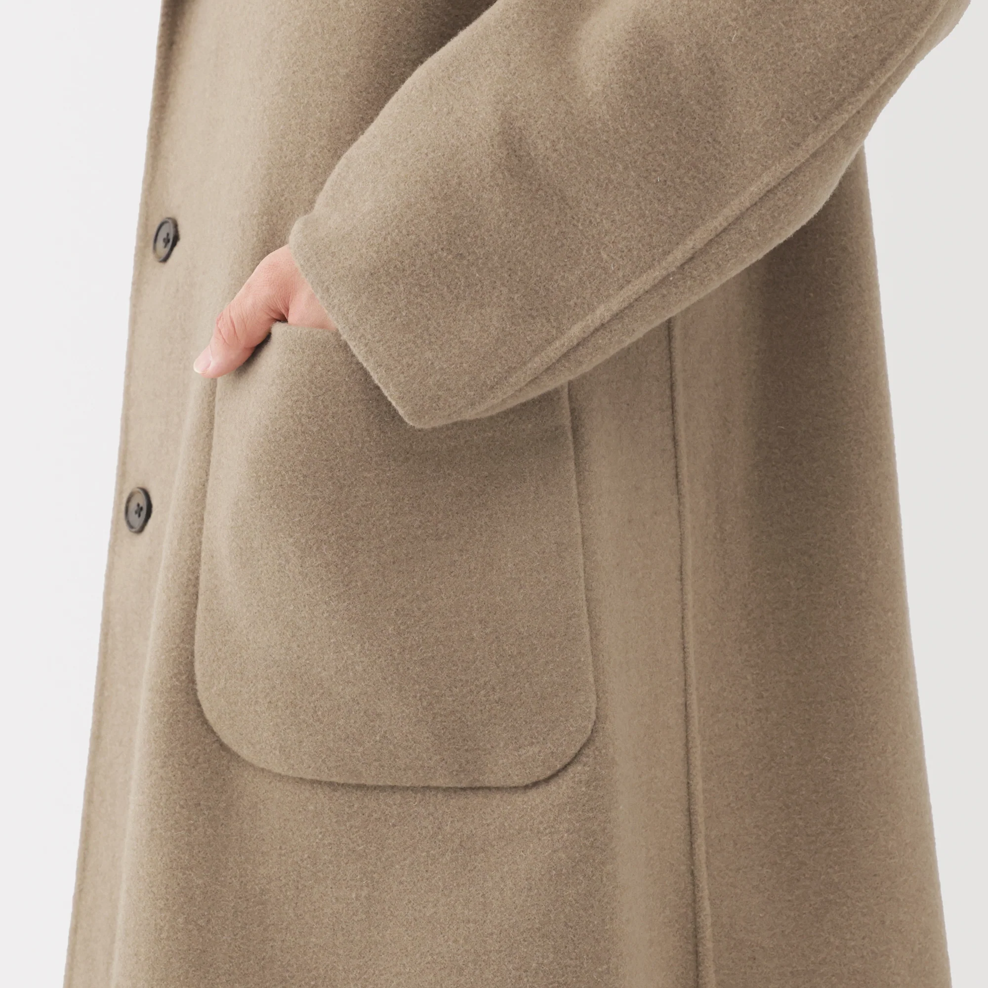 Wool Blend Chester Coat - Image 17