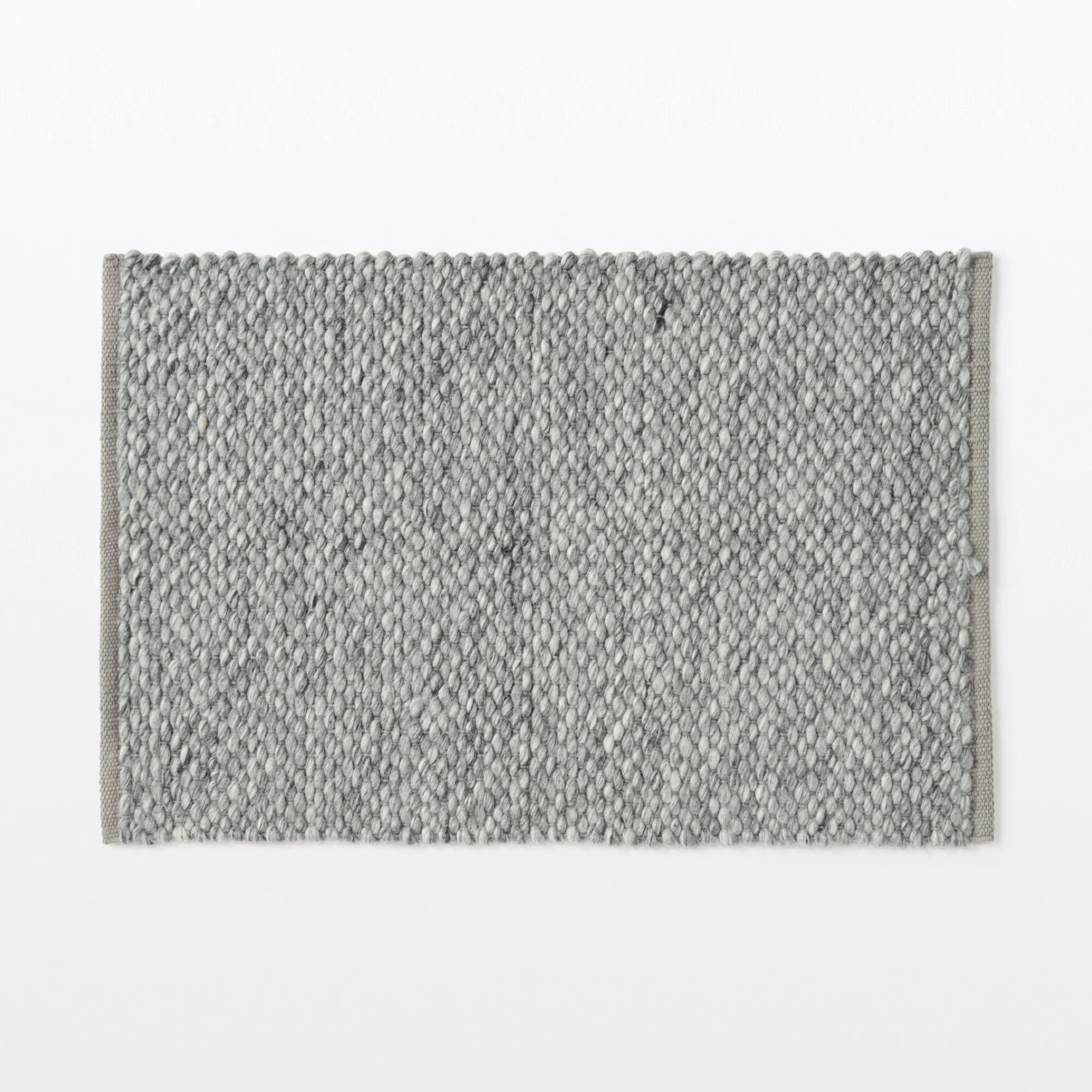 Wool Cotton Thick Weave Floor Mat - W50 x L75 cm - Image 4