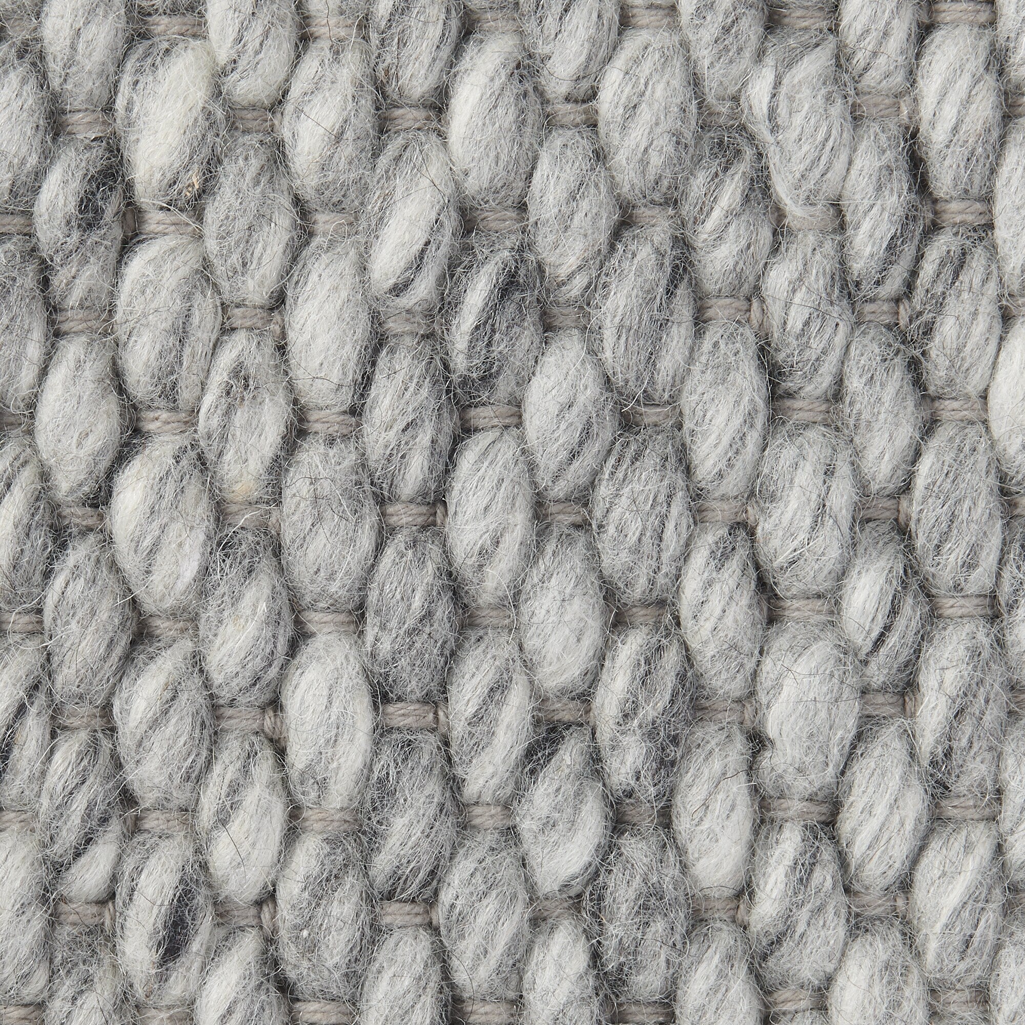 Wool Cotton Thick Weave Floor Mat - W50 x L75 cm - Image 5