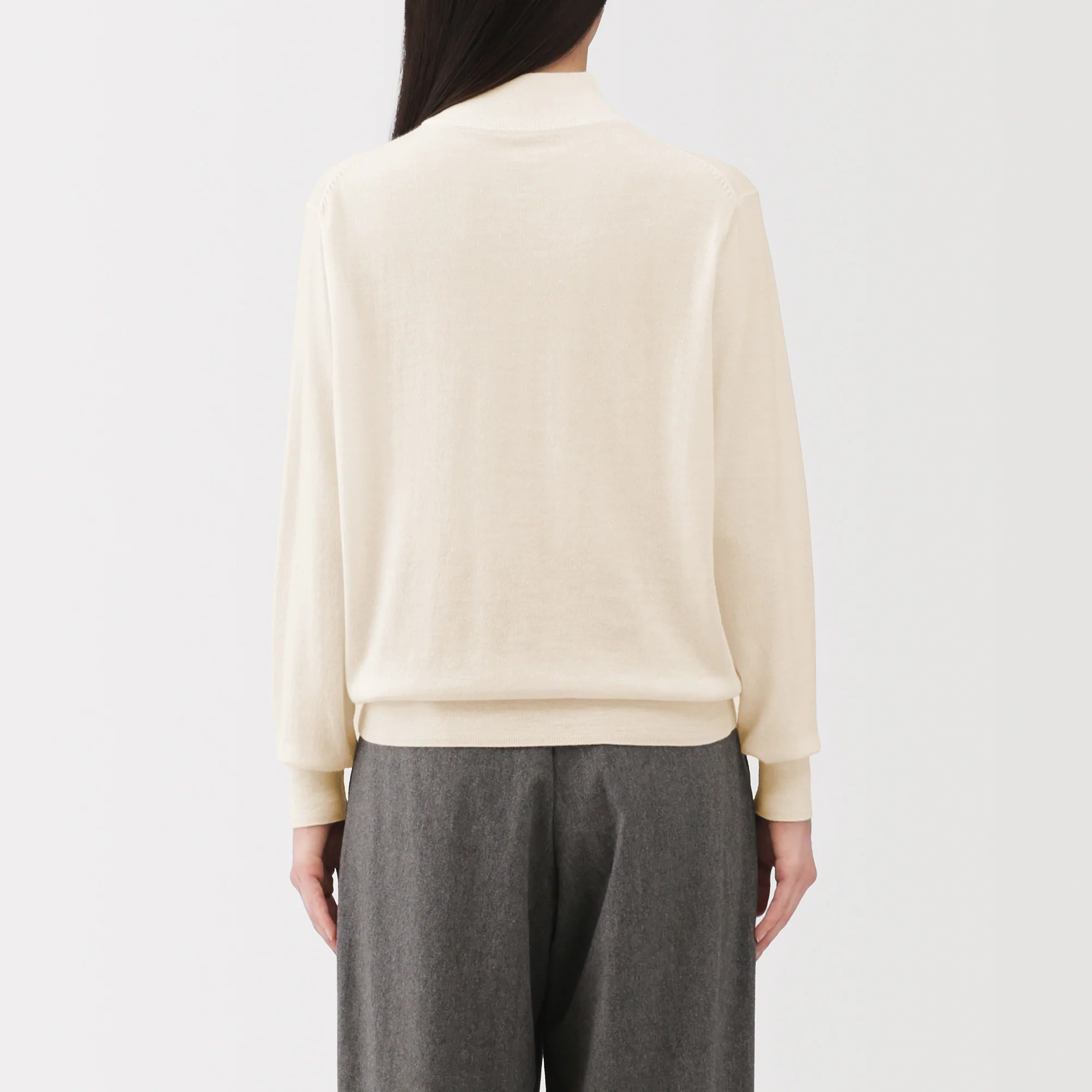 Wool High Neck Sweater - Image 22