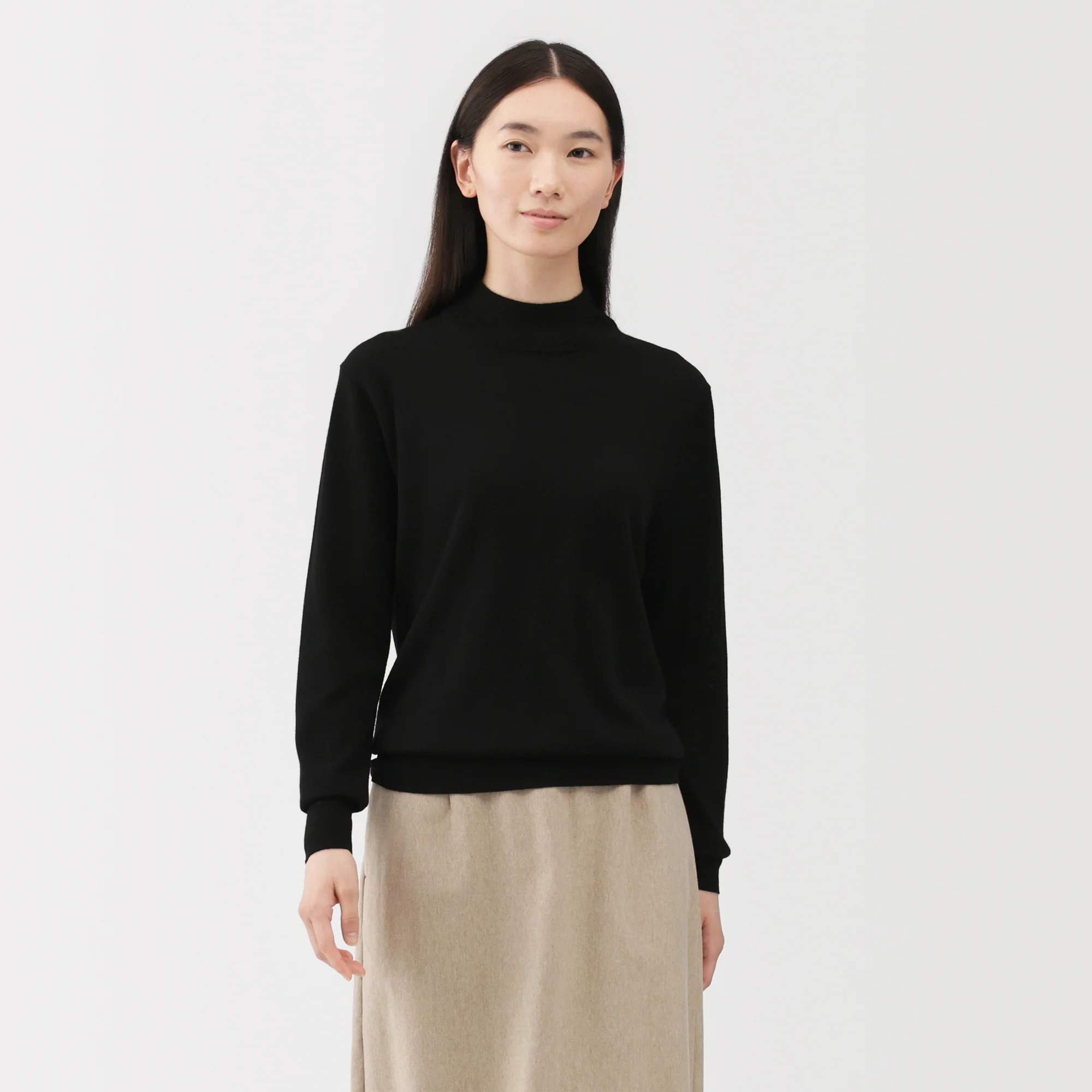 Wool High Neck Sweater - Image 27