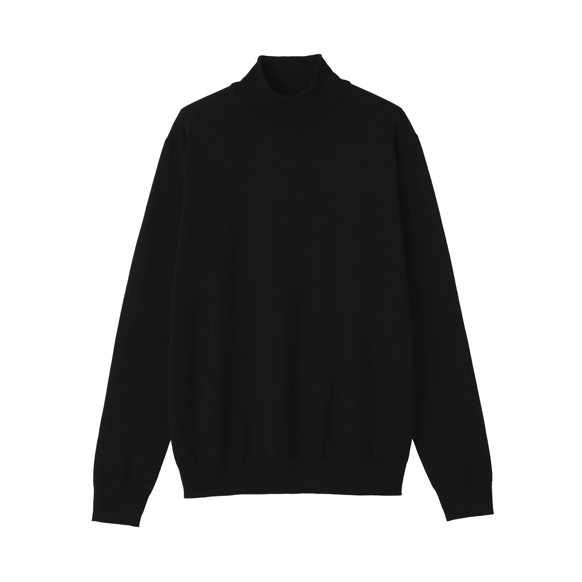 Wool Mock Neck Sweater - Image 16