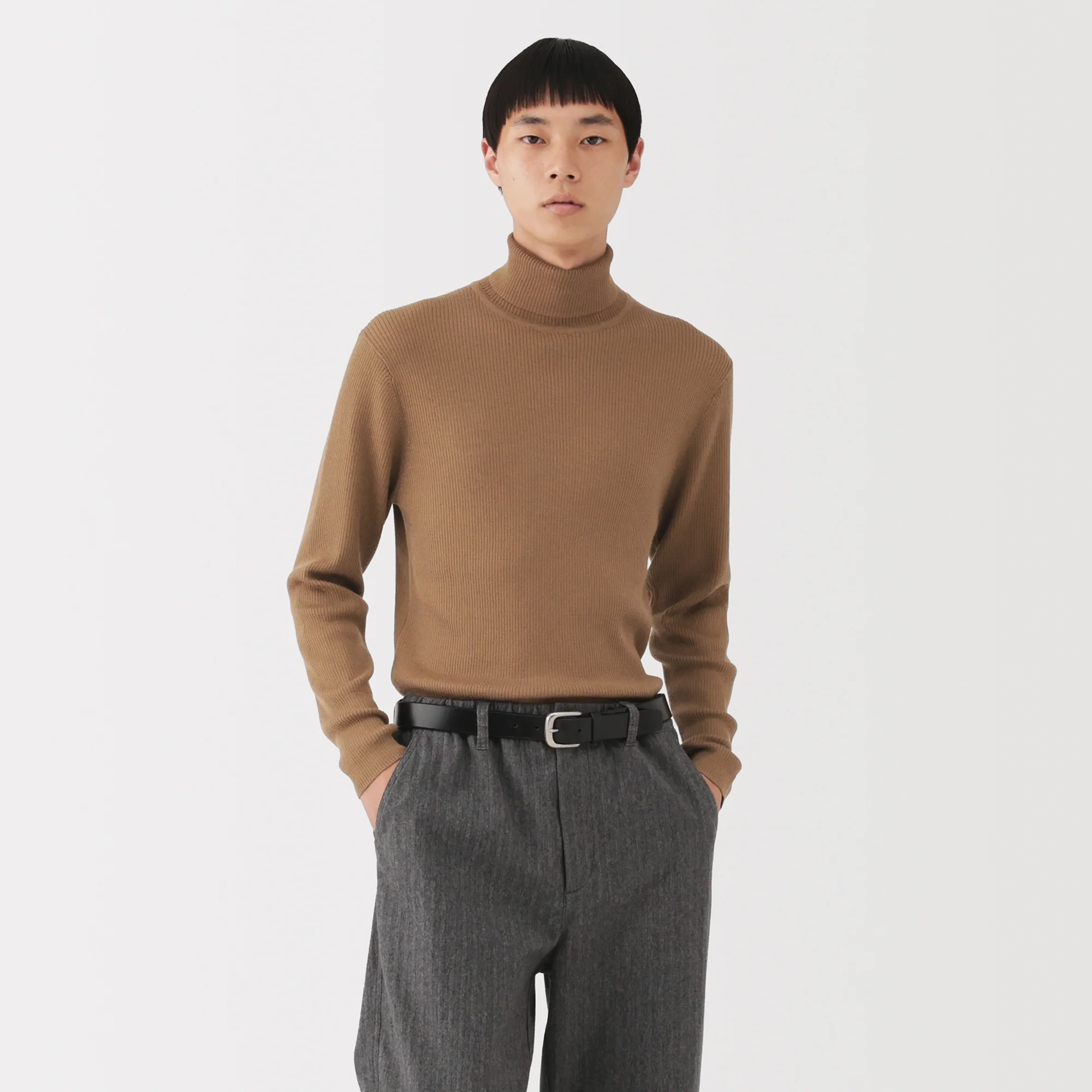 Wool Turtleneck Sweater - Image 47