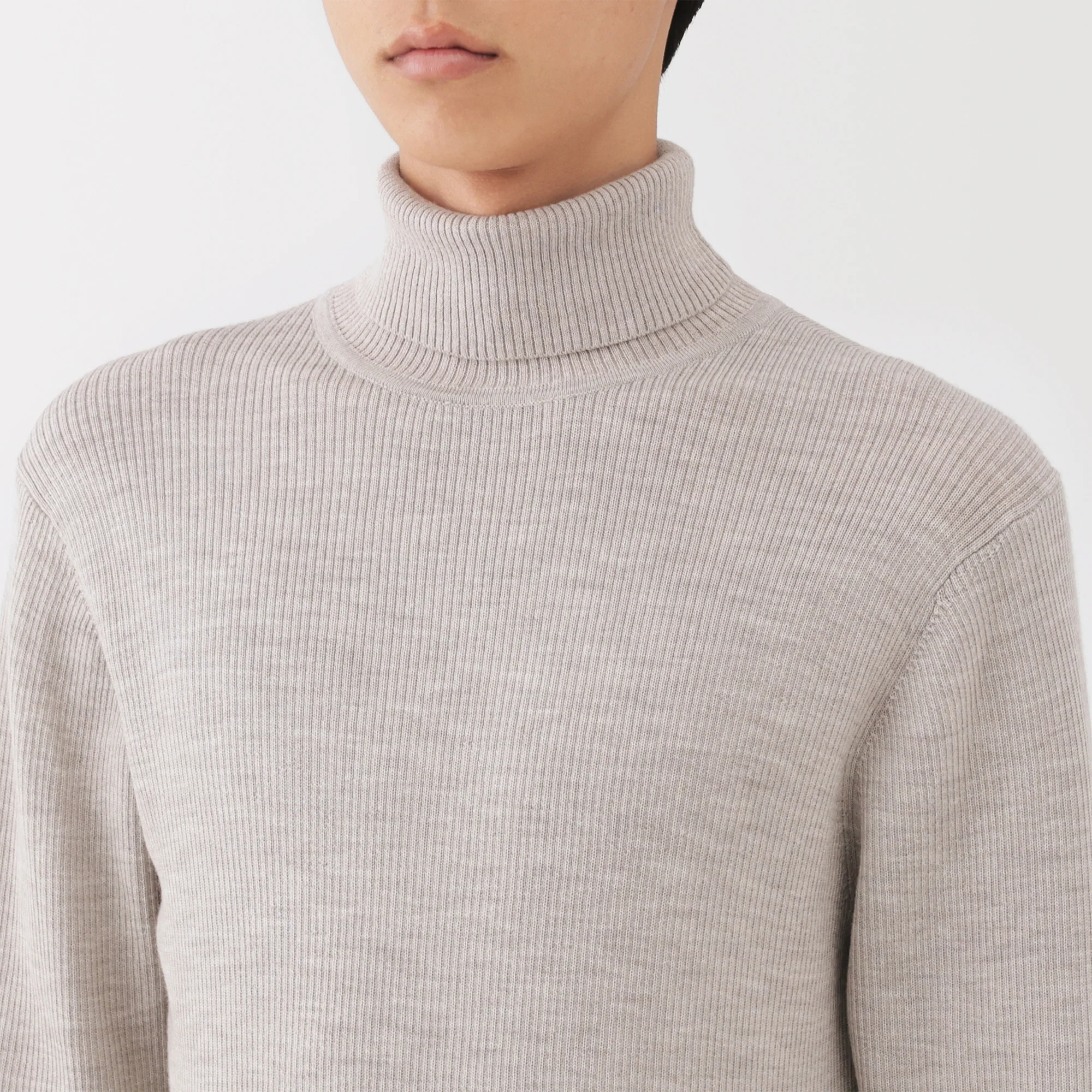 Wool Turtleneck Sweater - Image 52
