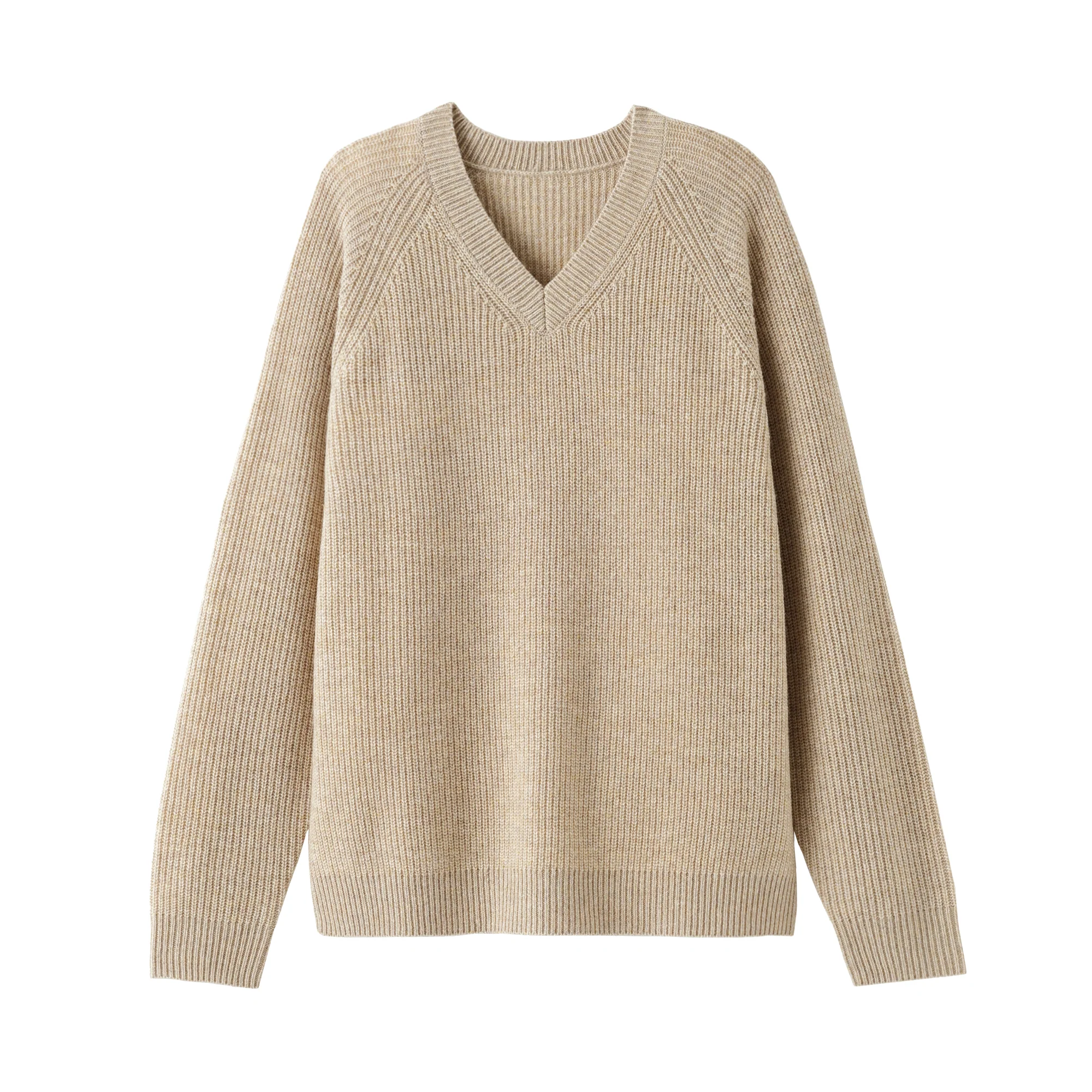 Wool V-Neck Sweater - Image 16