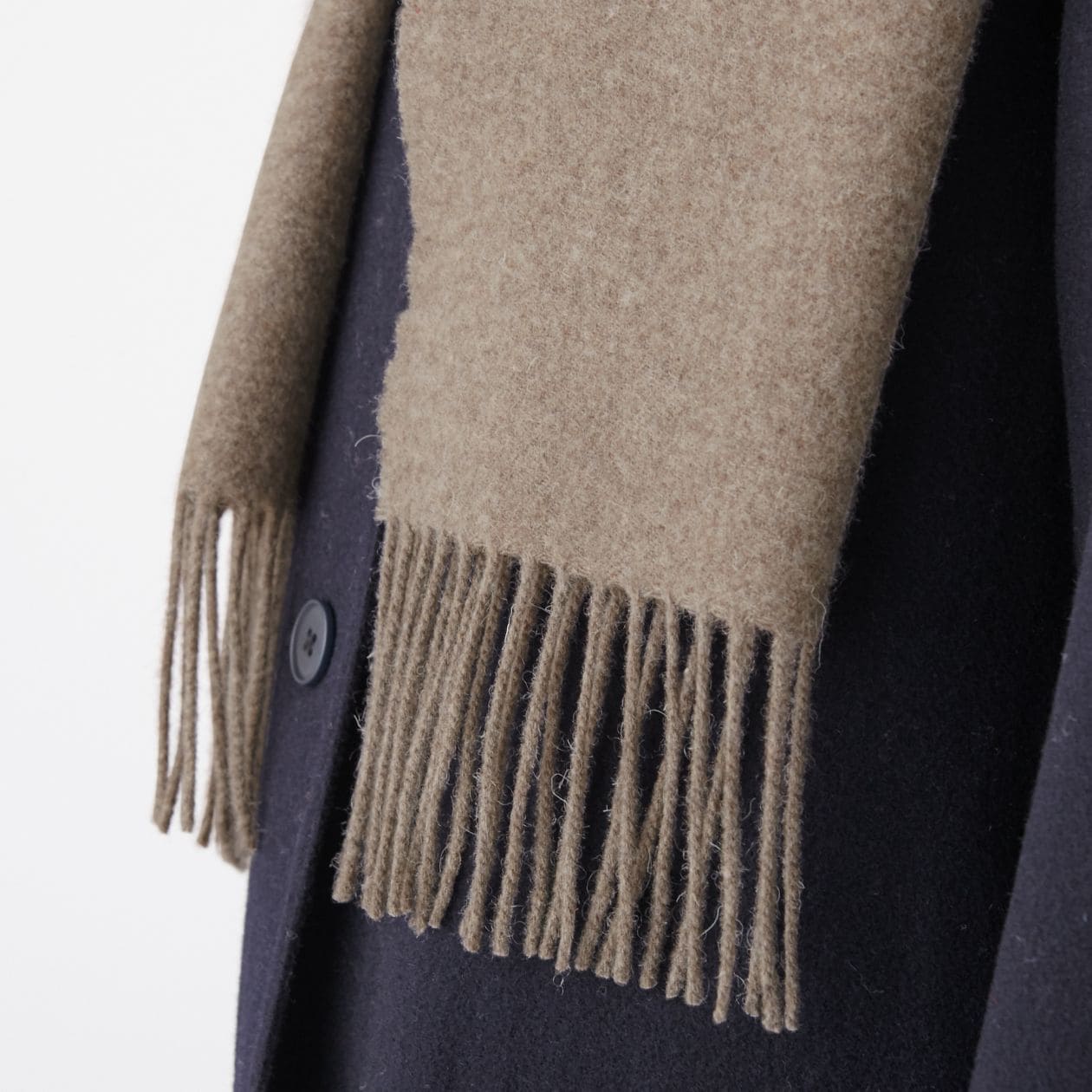 Woven Wool Scarf 30 x 180 cm - Image 15