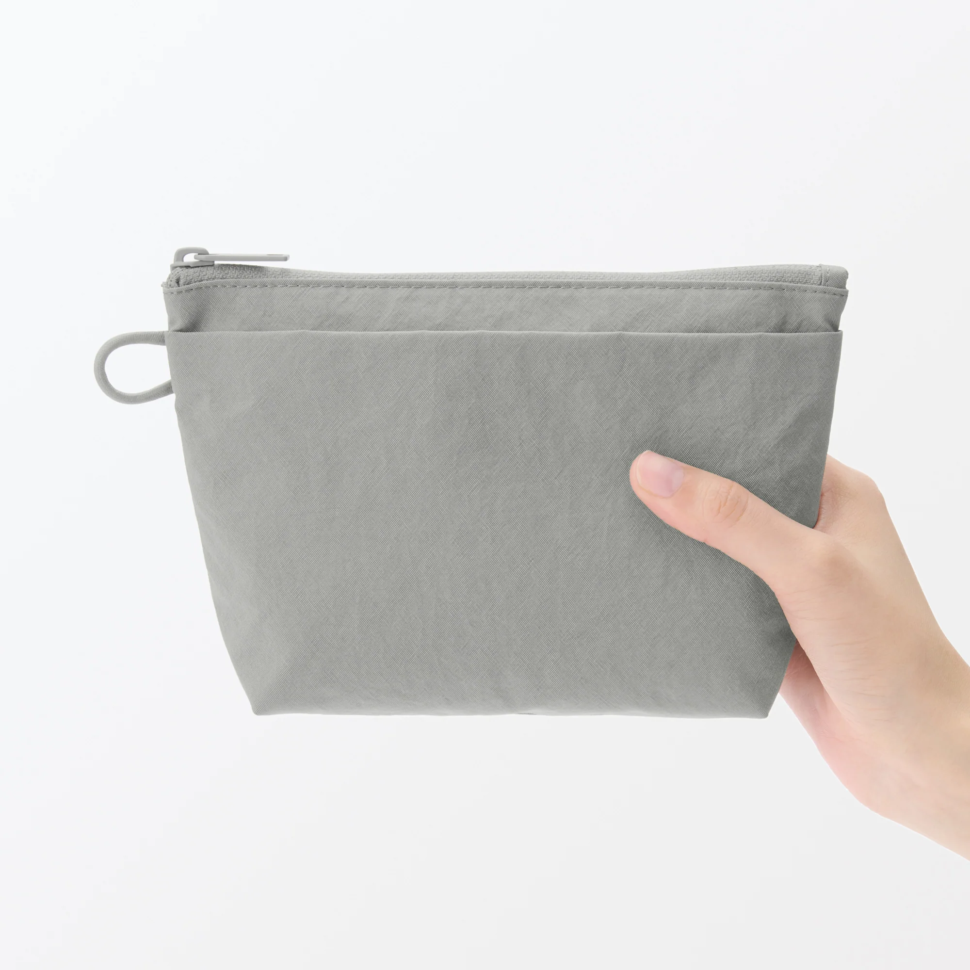 Wrinkled Nylon Gusset Pouch - Medium - Image 13